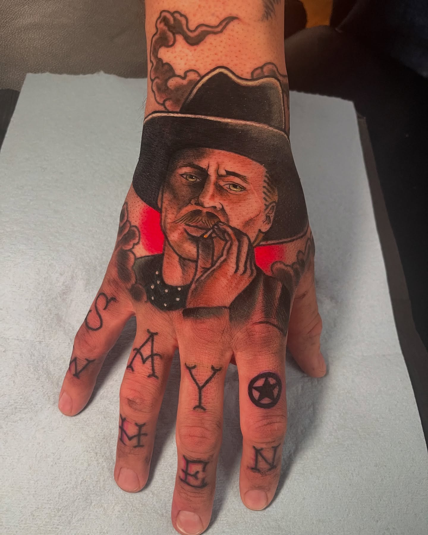 Tattoo by @colemartintattoos — realism