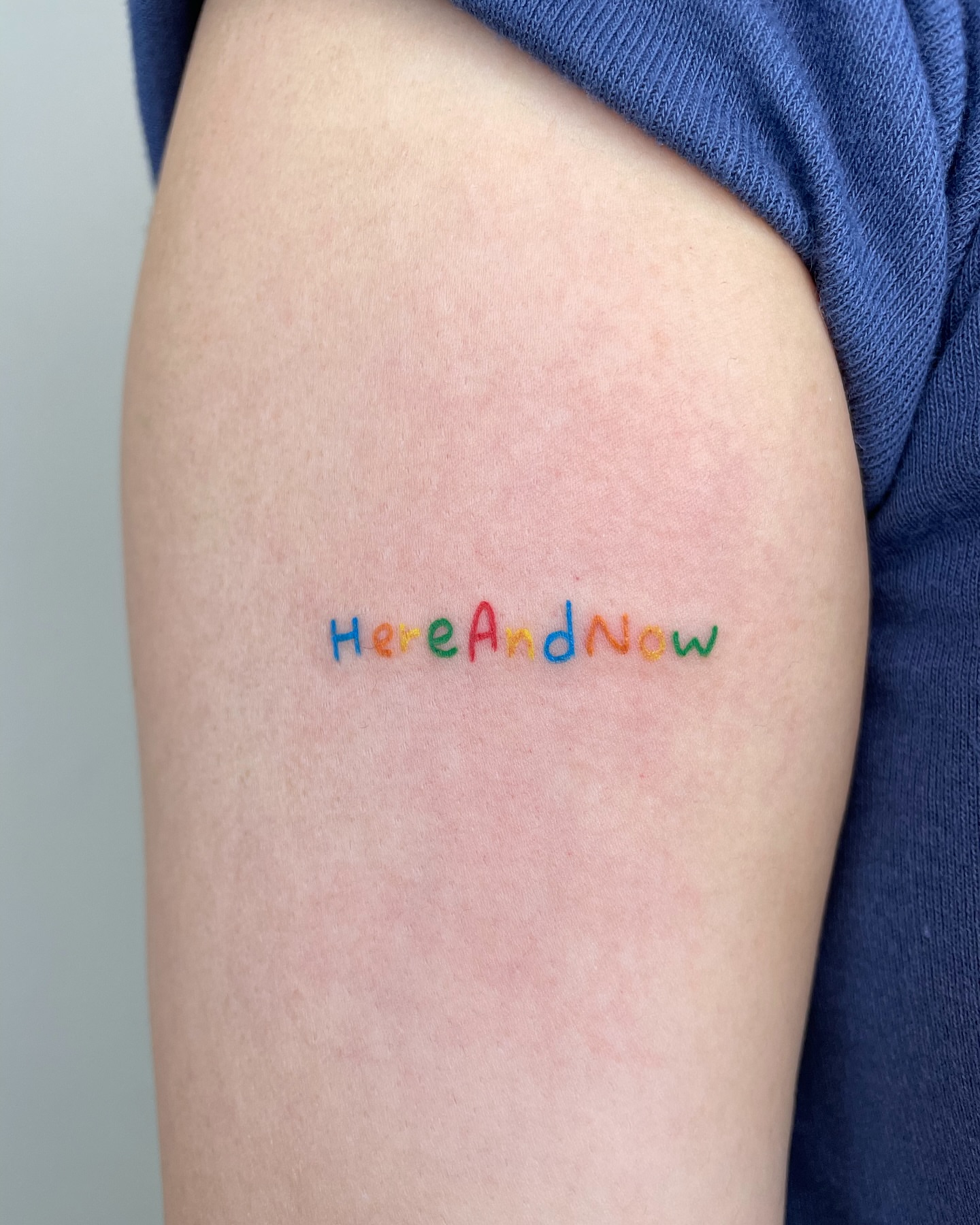 Tattoo by @jisutat — lettering_script