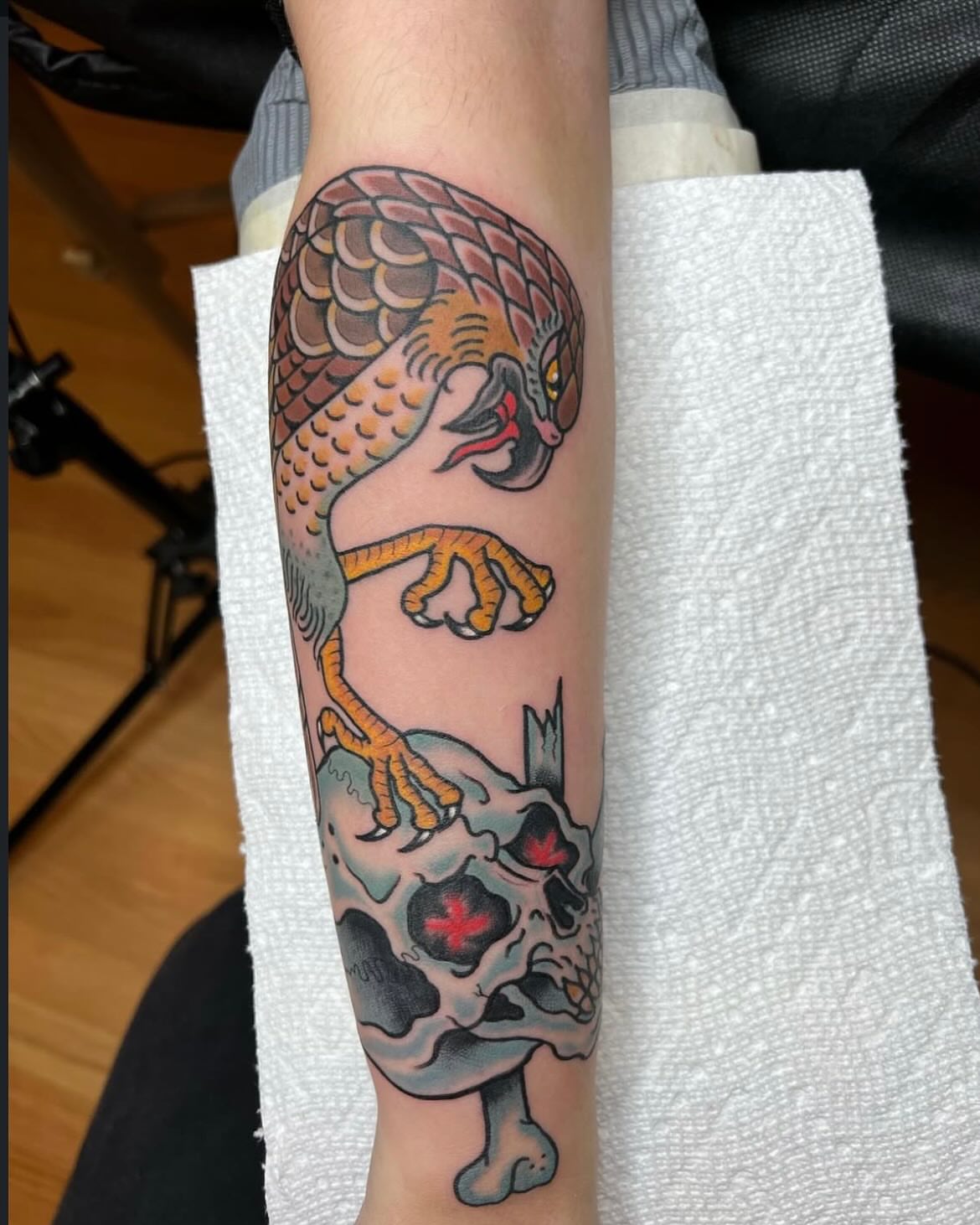 Tattoo by @braytontattoos — american_traditional