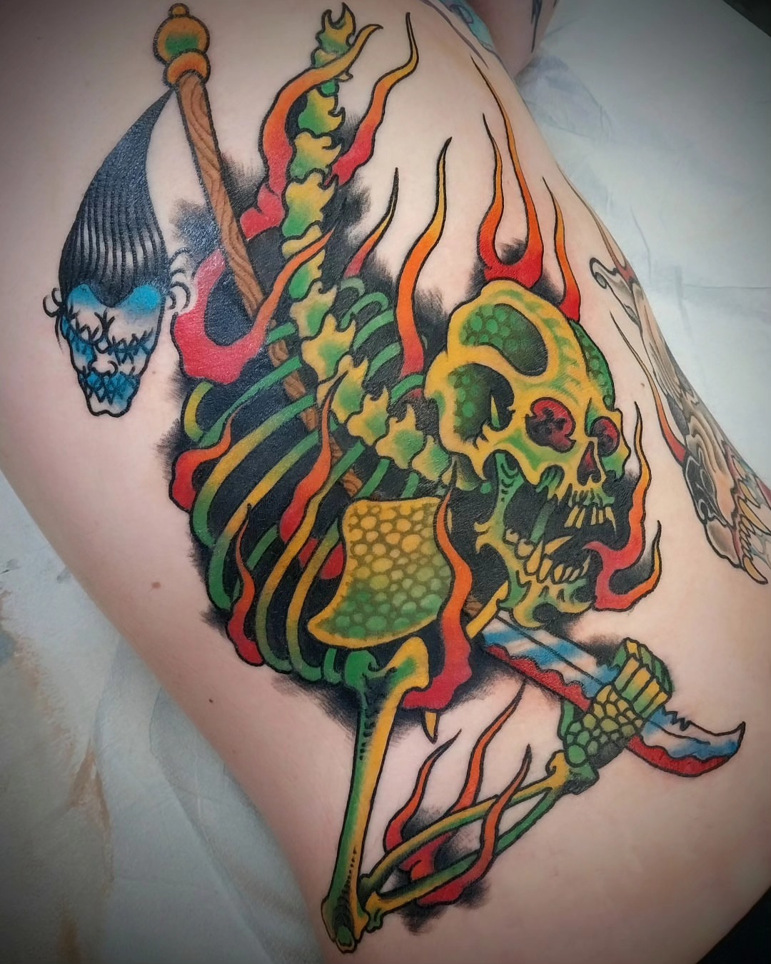 Tattoo by @gavingage_tattoo — american_traditional, new_school