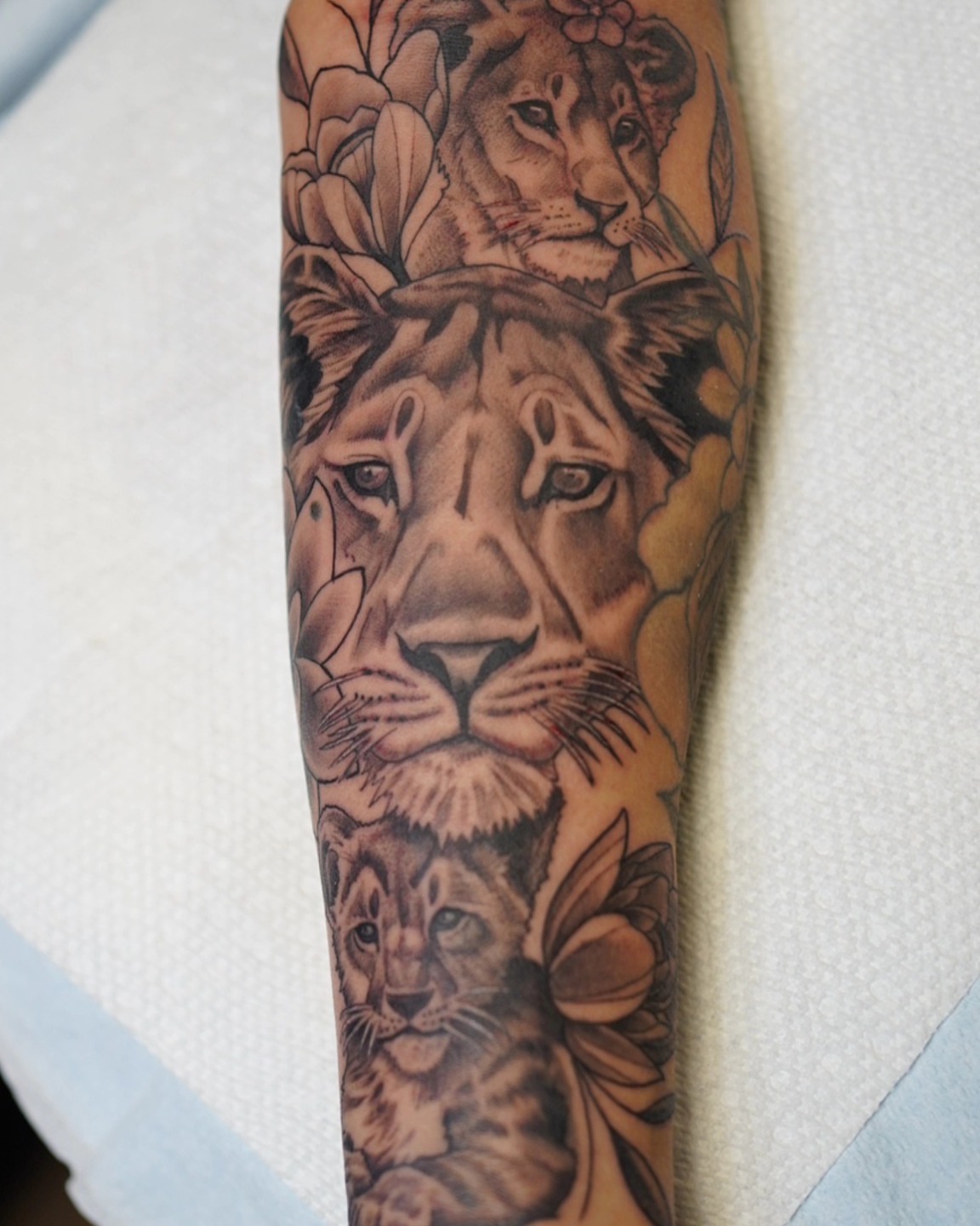 Tattoo by @workofant — realism, black_and_grey