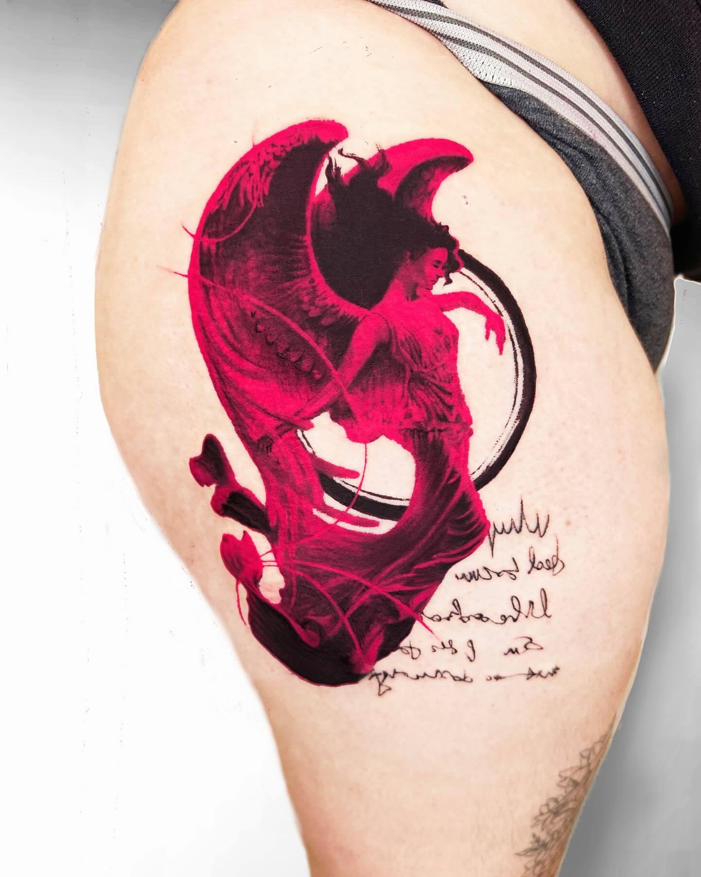 Tattoo by @effacermonexistence — dark_realism