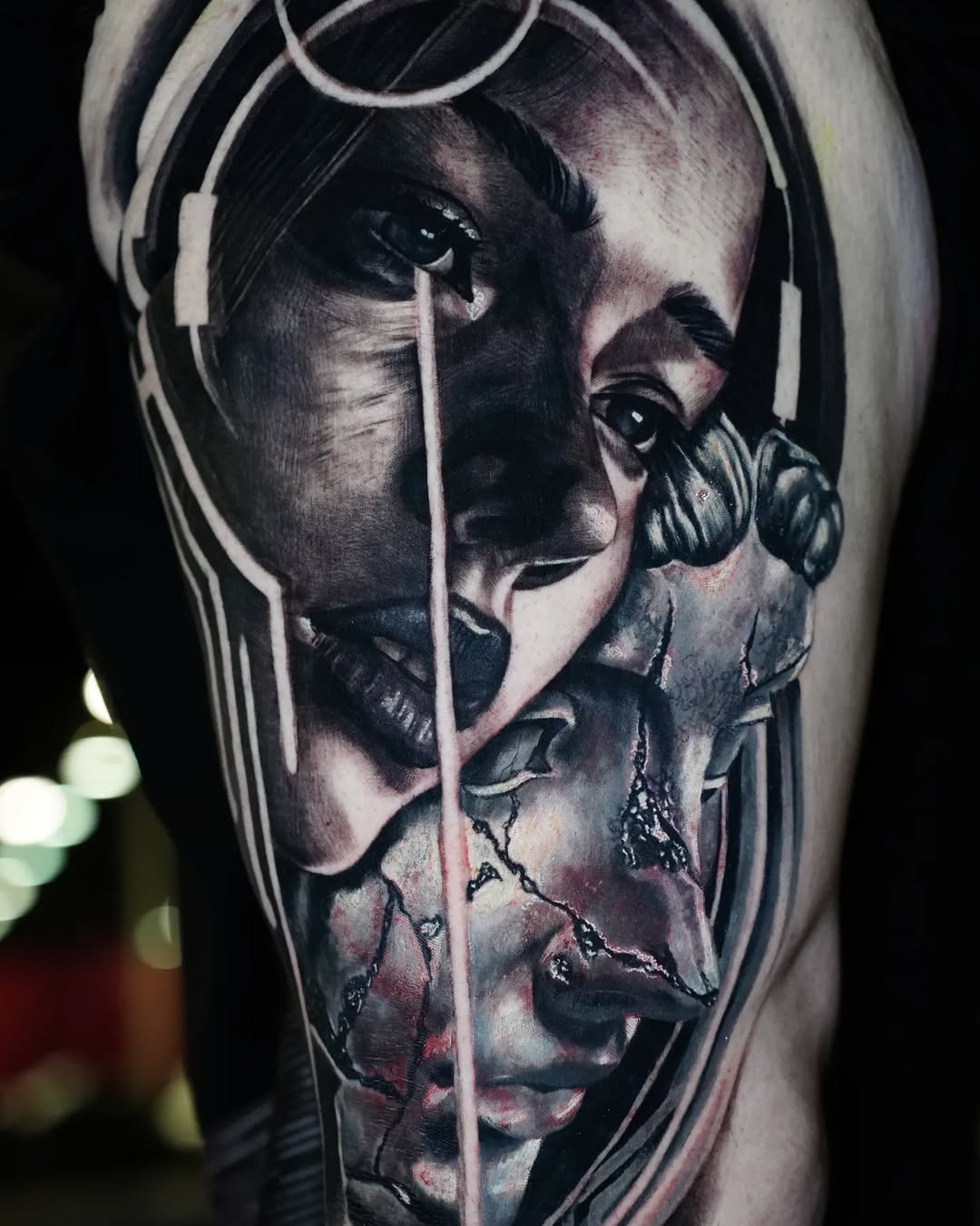 Tattoo work at Seattle Tattoo Expo 2026