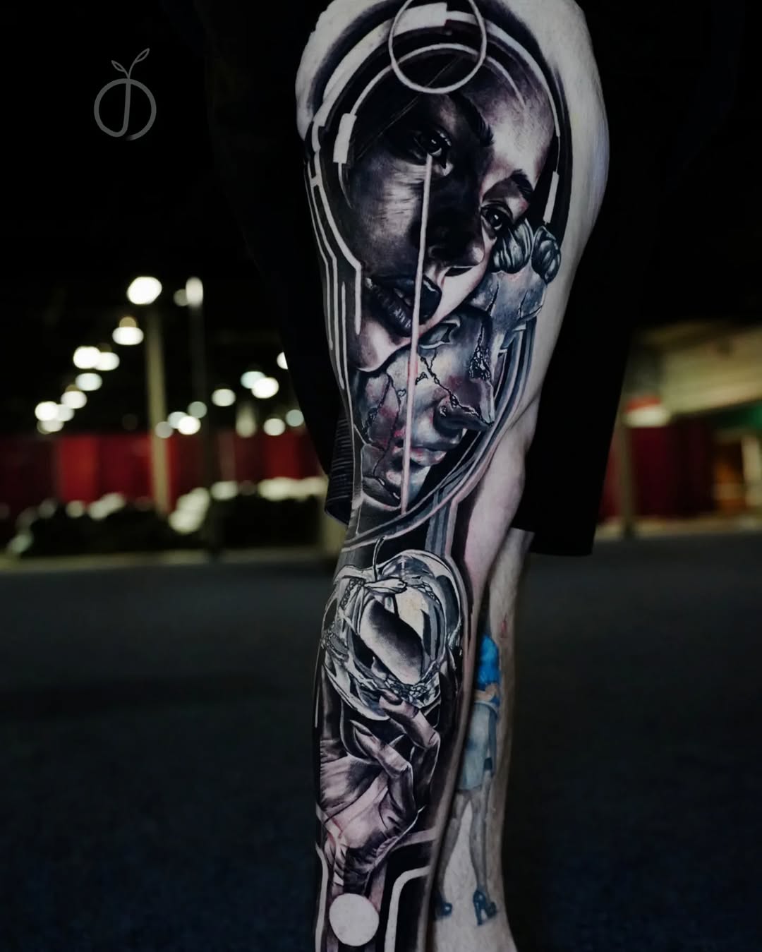 Tattoo by @inkmeupt — realism, black_and_grey