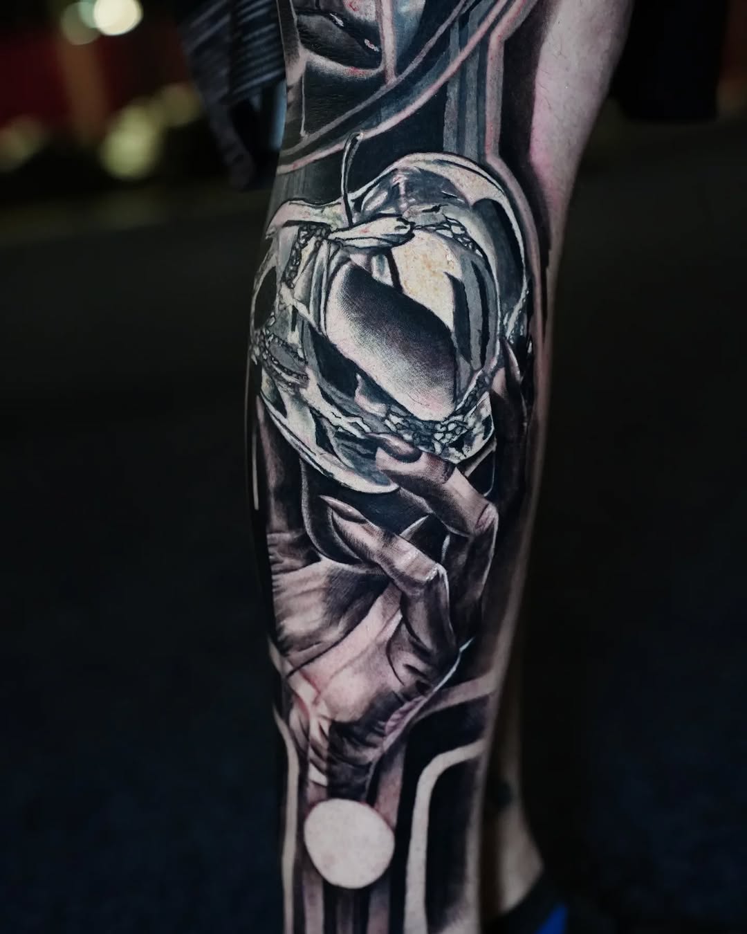 Tattoo by @inkmeupt — realism, black_and_grey