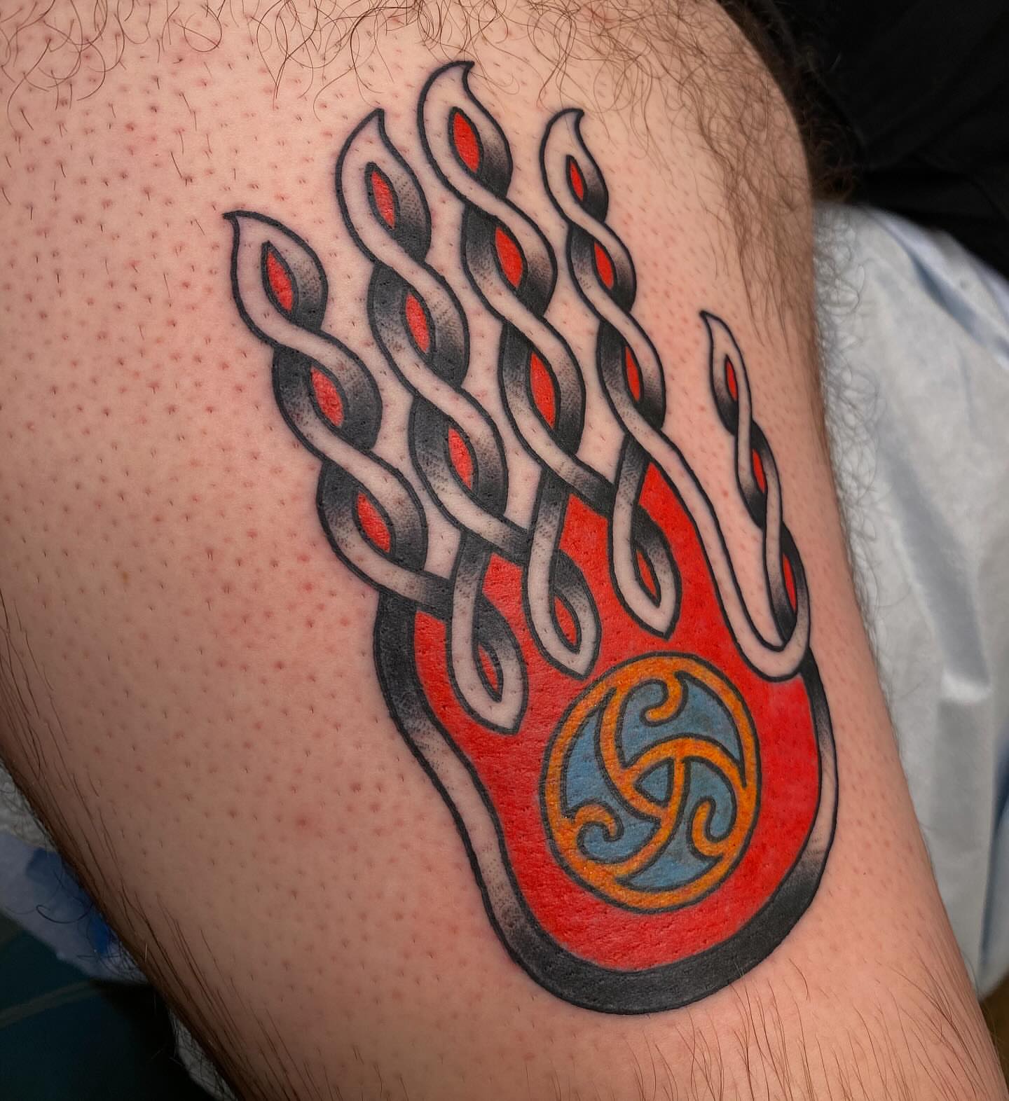 Tattoo by @seektheroots — neo_traditional, geometric