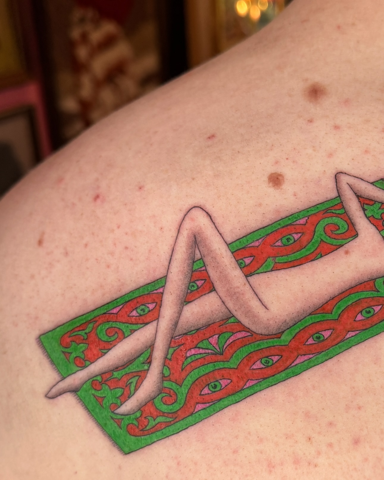 Tattoo by @shannoneperry — geometric, ornamental