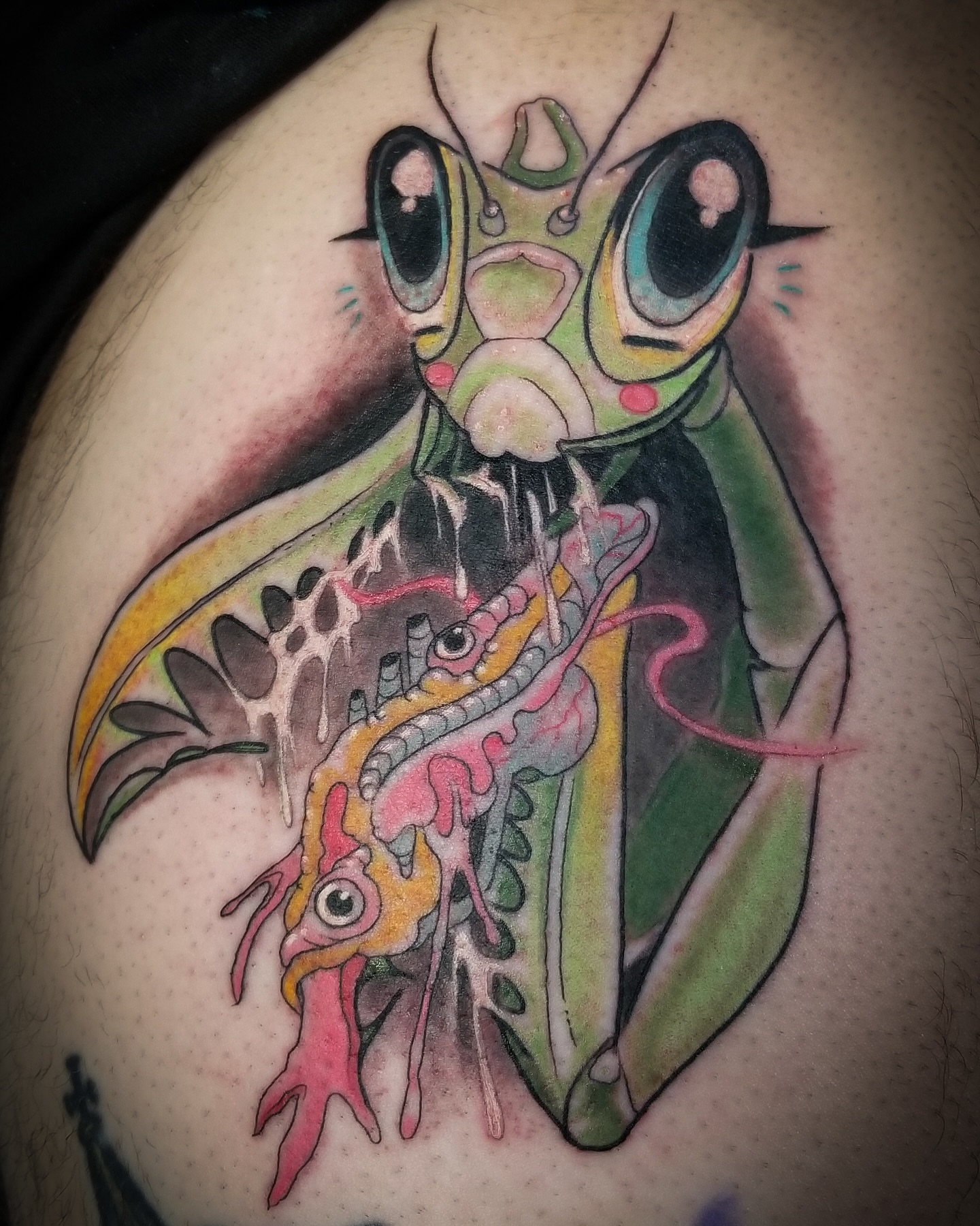 Tattoo by @ellatrick — new_school, surrealism