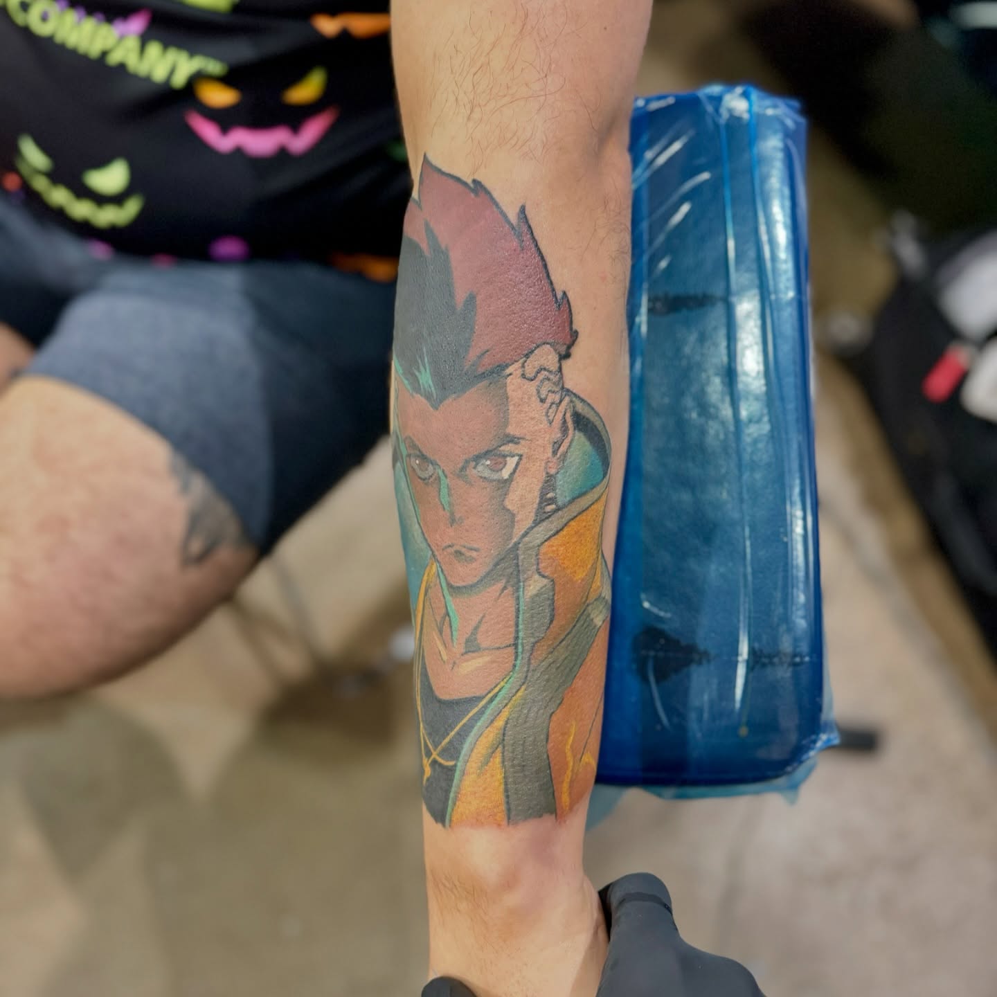 Tattoo by @injectintelligence — anime