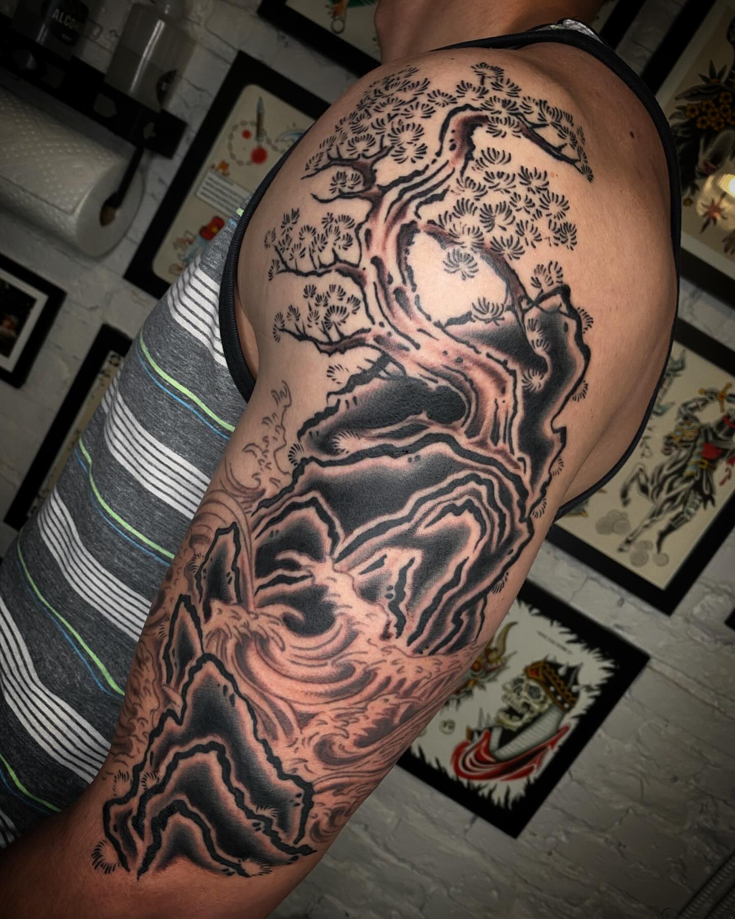 Tattoo by @morgana.sutherland — black_and_grey, realism