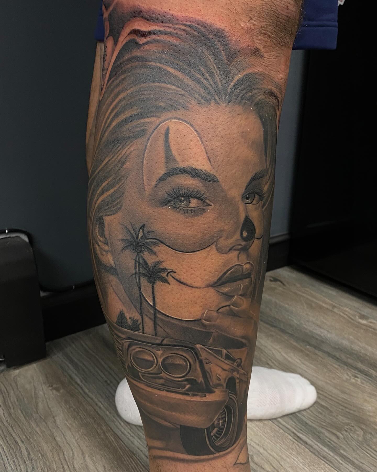 Tattoo by @sting.art — realism, black_and_grey