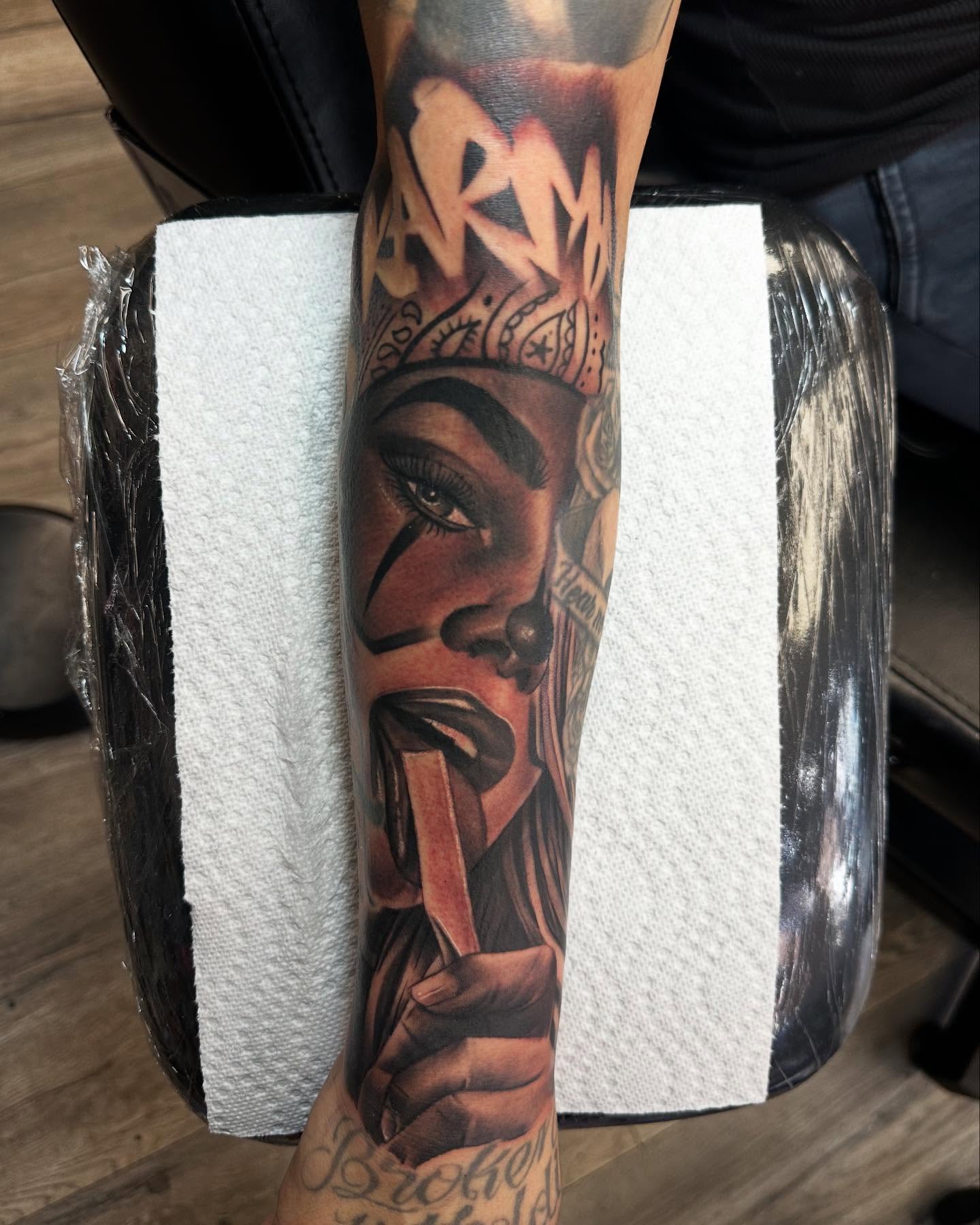 Tattoo by @sting.art — realism, dark_realism