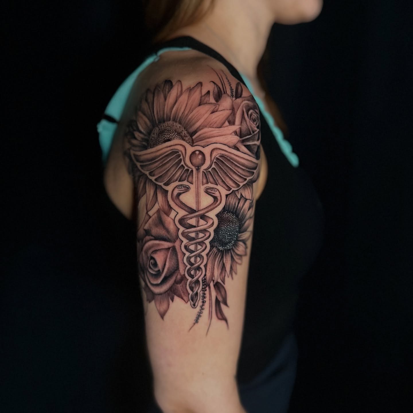 Tattoo by @reep_art_renditions — black_and_grey, realism