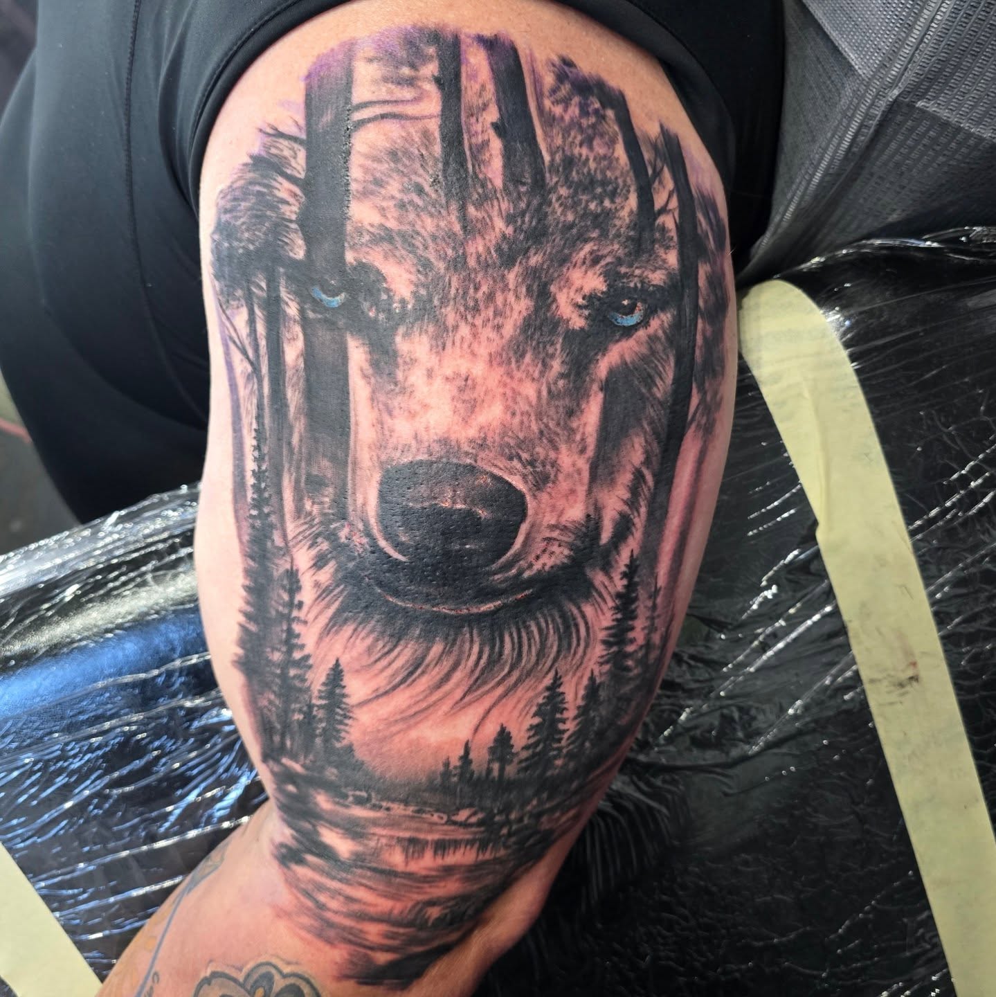 Tattoo by @invadertiv — realism, dark_realism