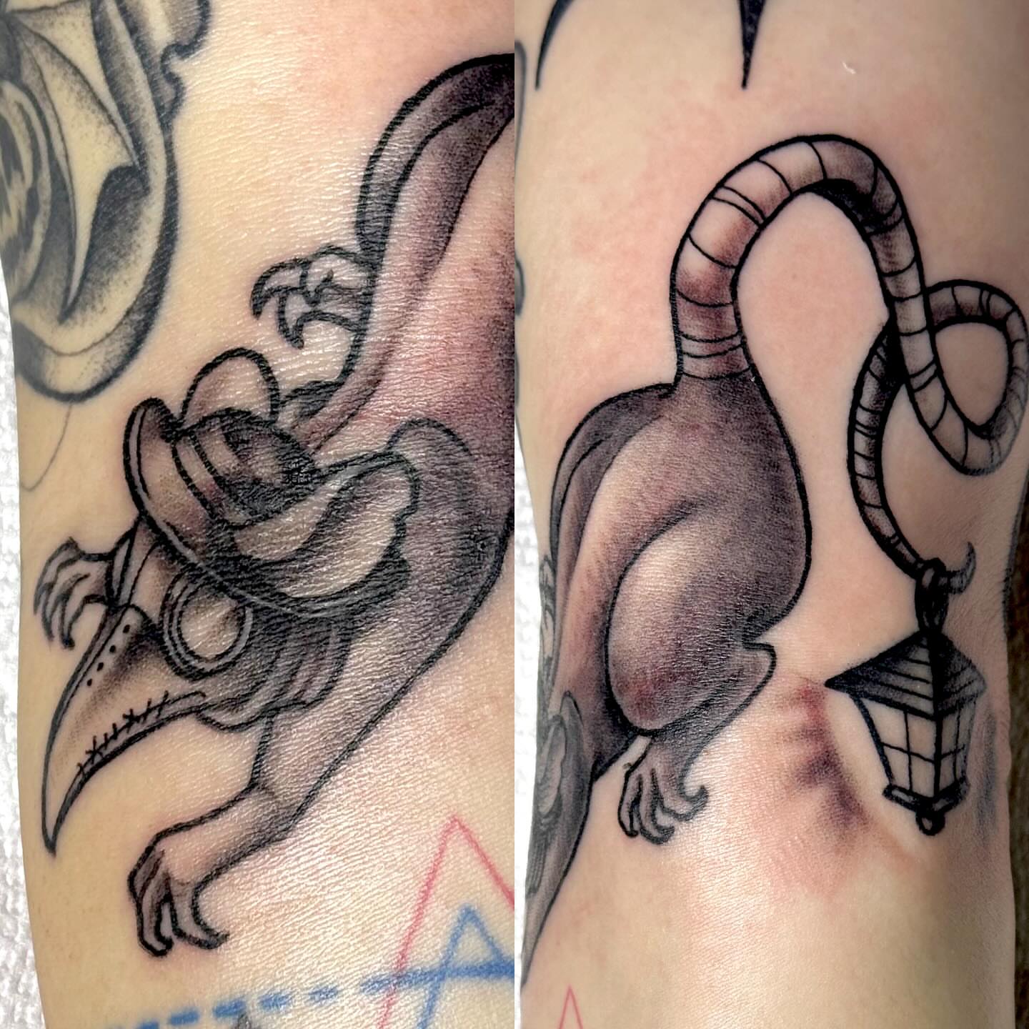 Tattoo by @gabipaigeee — american_traditional, black_and_grey