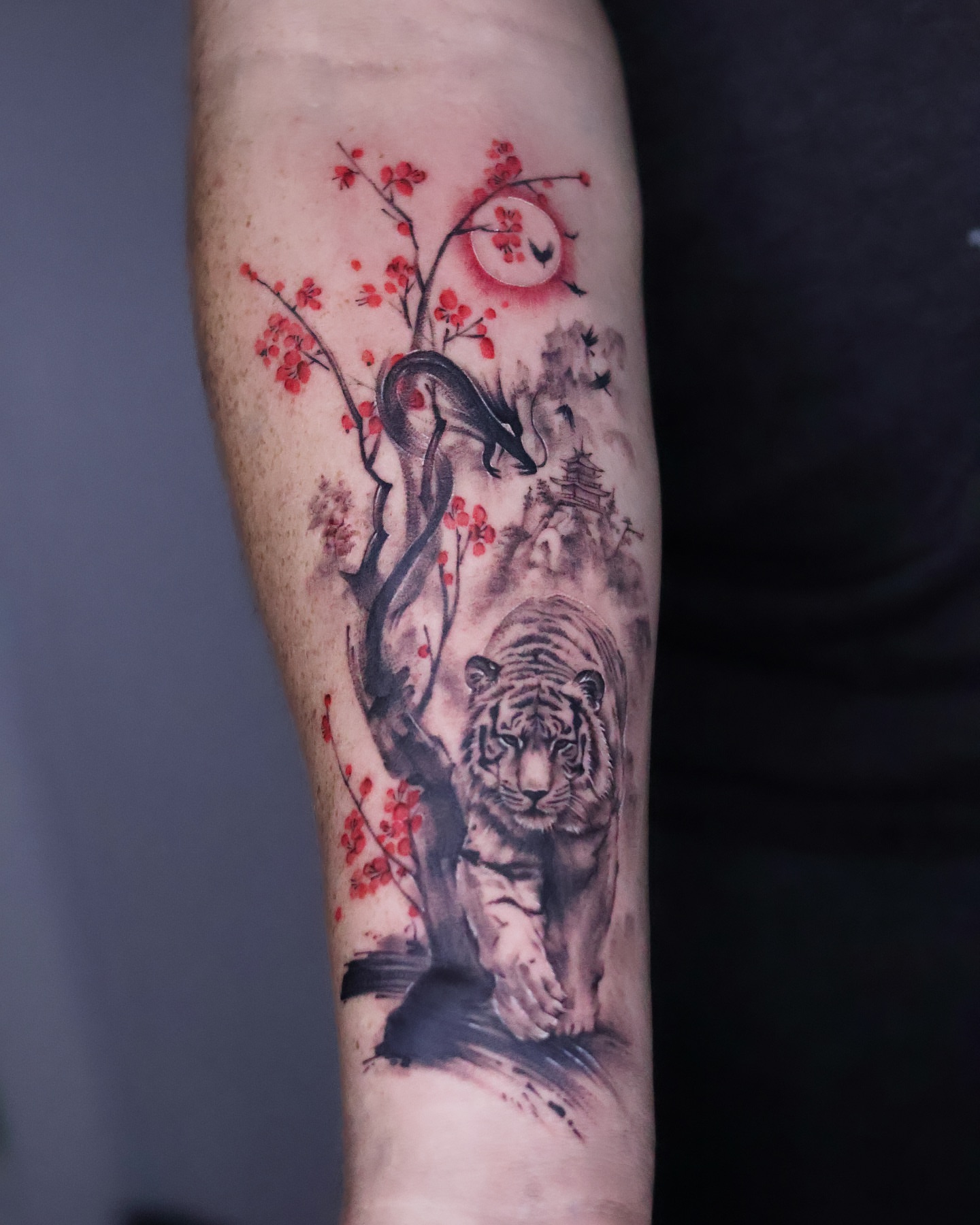 Tattoo by @kaki_tattooer — japanese_irezumi, realism