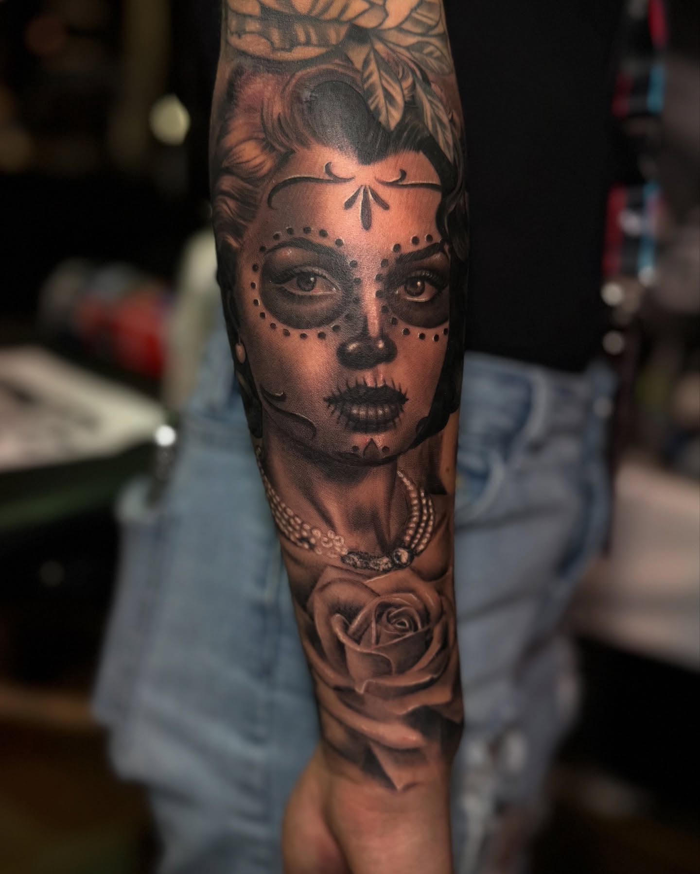 Tattoo by @suave.serg714 β realism, dark_realism