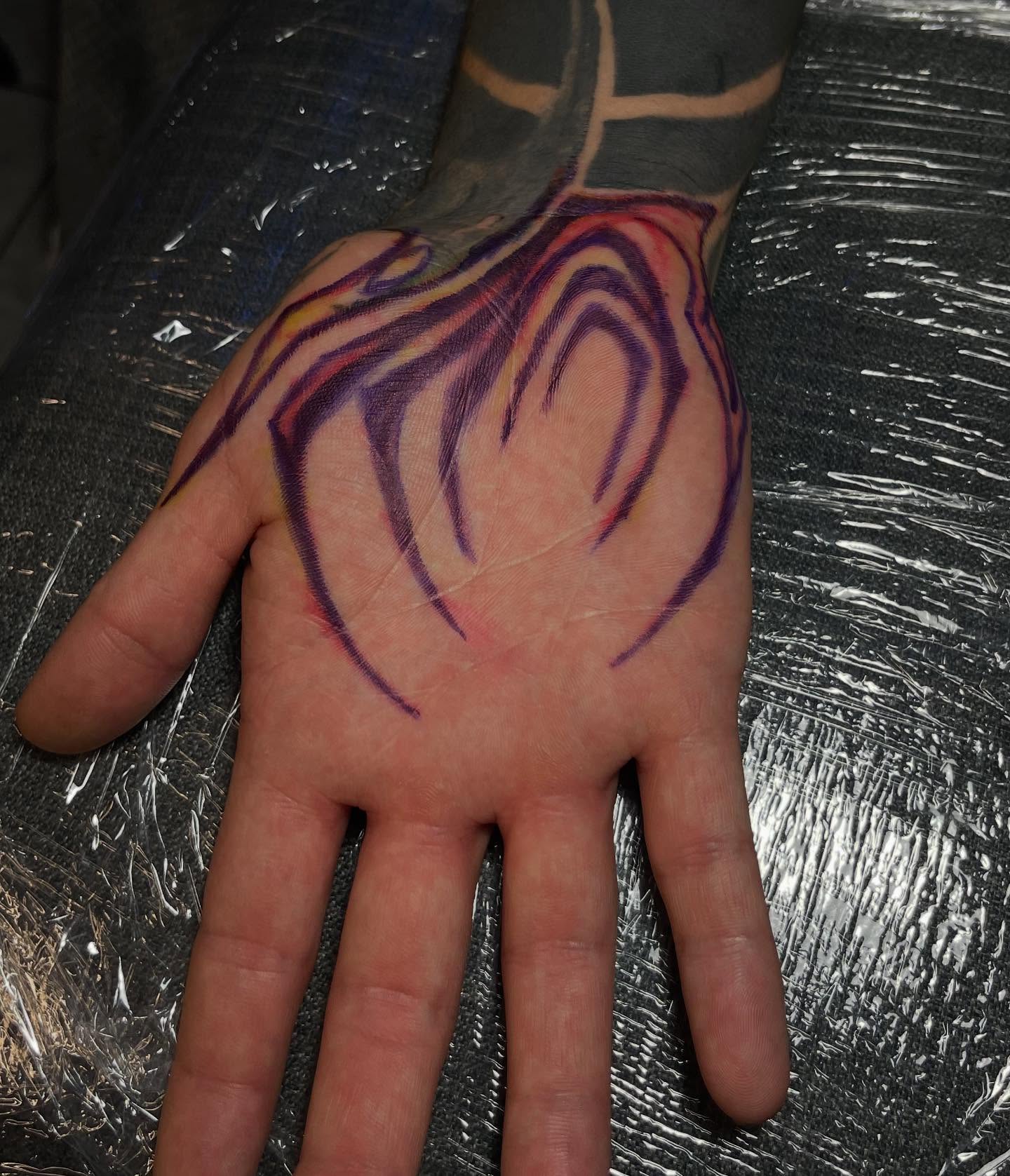 Tattoo by @wargski โ geometric
