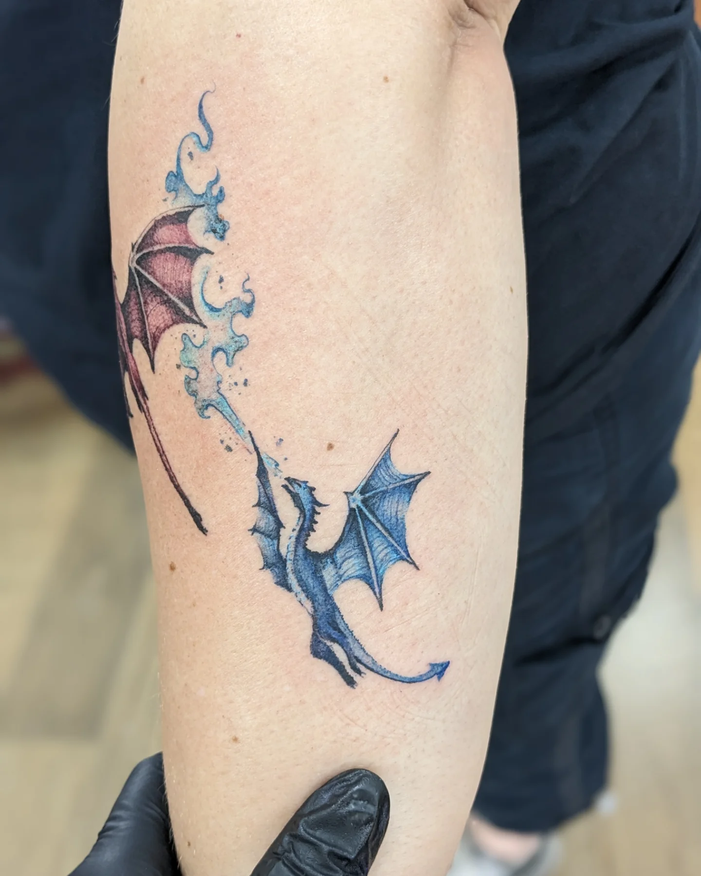 Tattoo by @lizzywiglz — realism