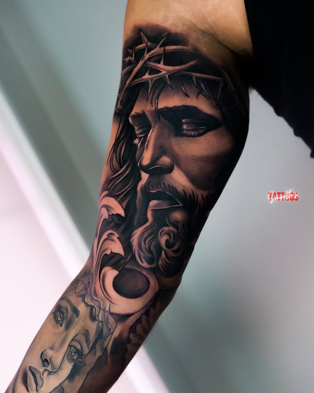 Tattoo by @thejoshacosta — realism, black_and_grey