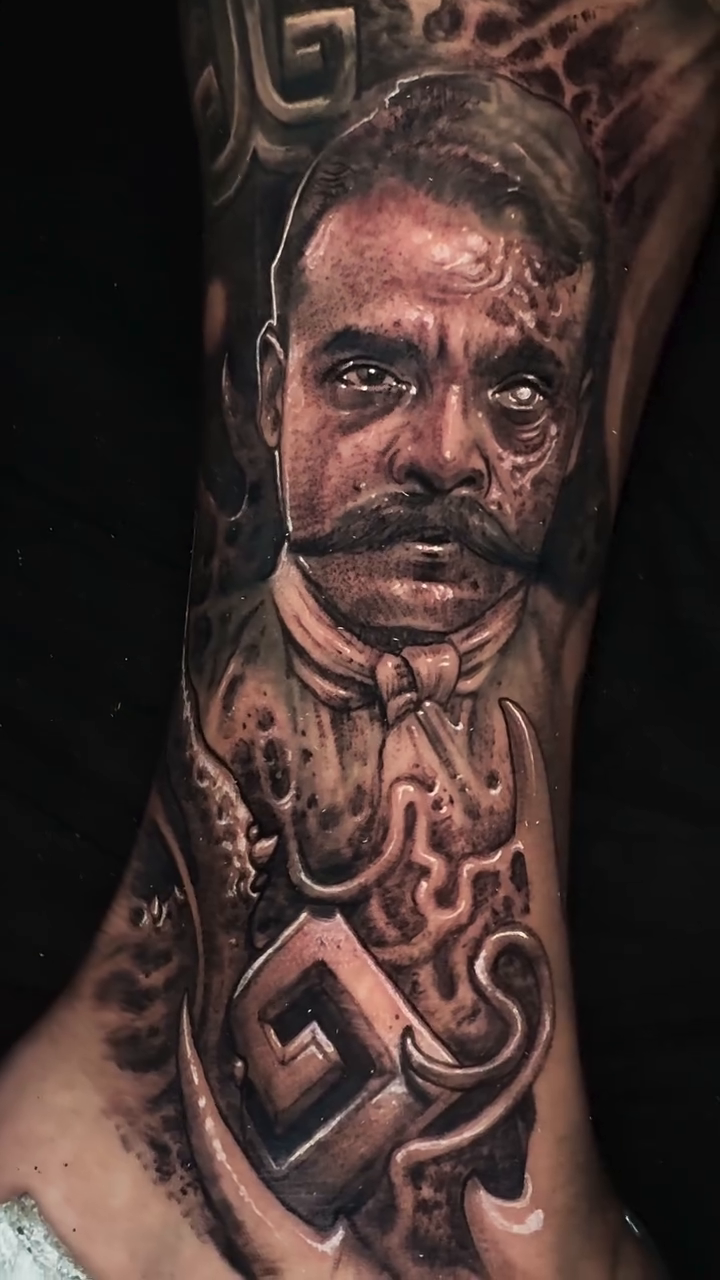 Tattoo by @ediablo — realism, black_and_grey