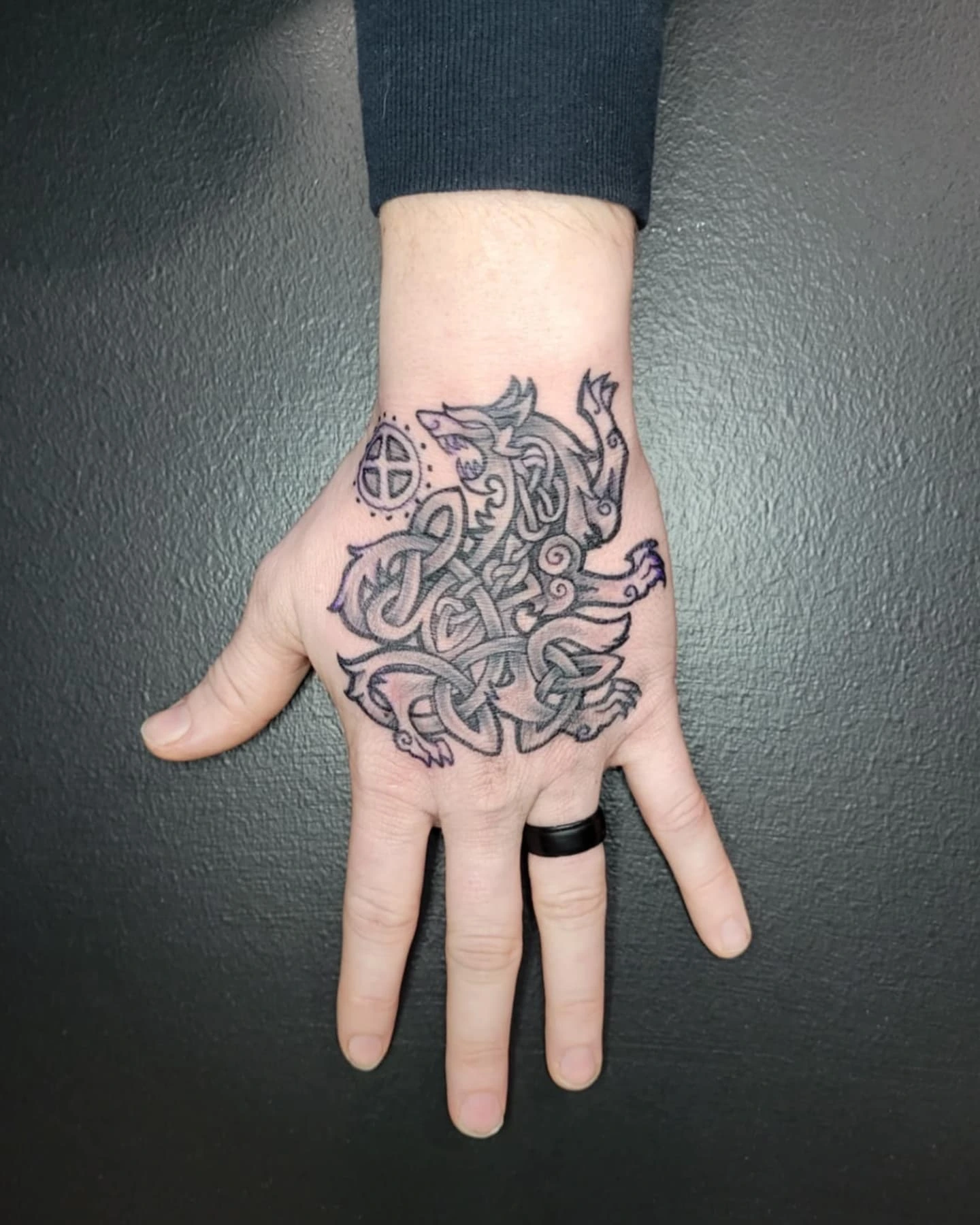 Tattoo by @tedslaymaker — black_and_grey