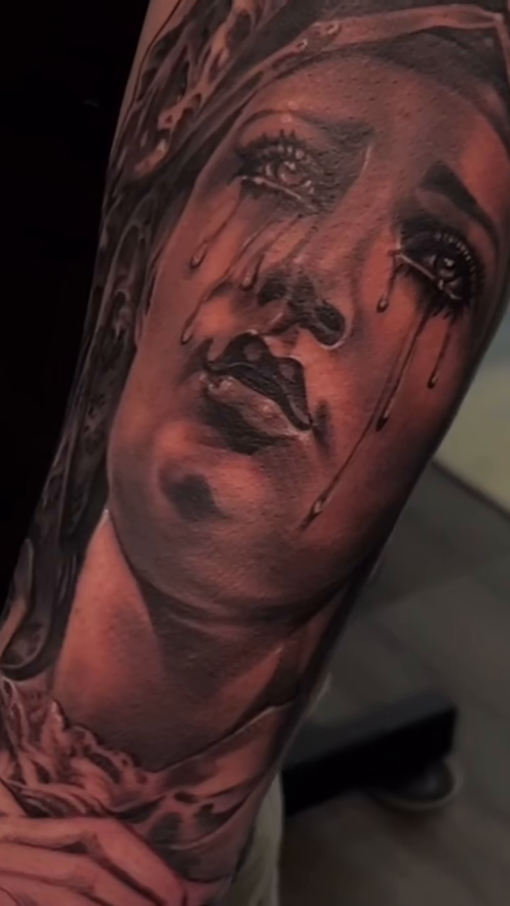 Tattoo by @young_sely — realism, black_and_grey