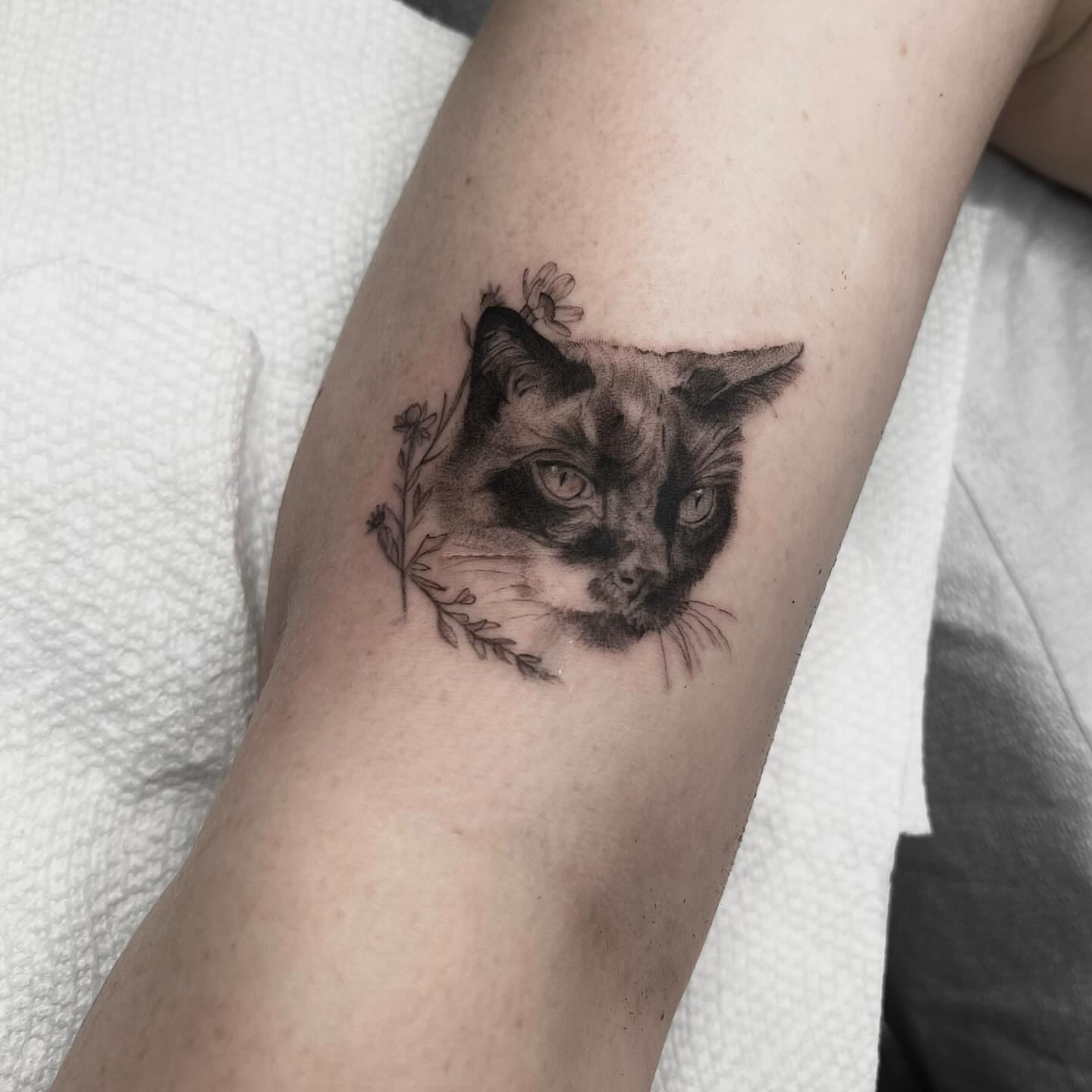 Tattoo by @themerriestofsummers — realism, black_and_grey