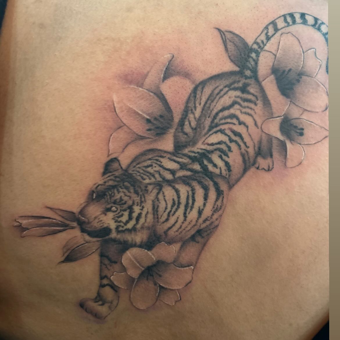 Tattoo by @inkgraved_arts — black_and_grey, realism