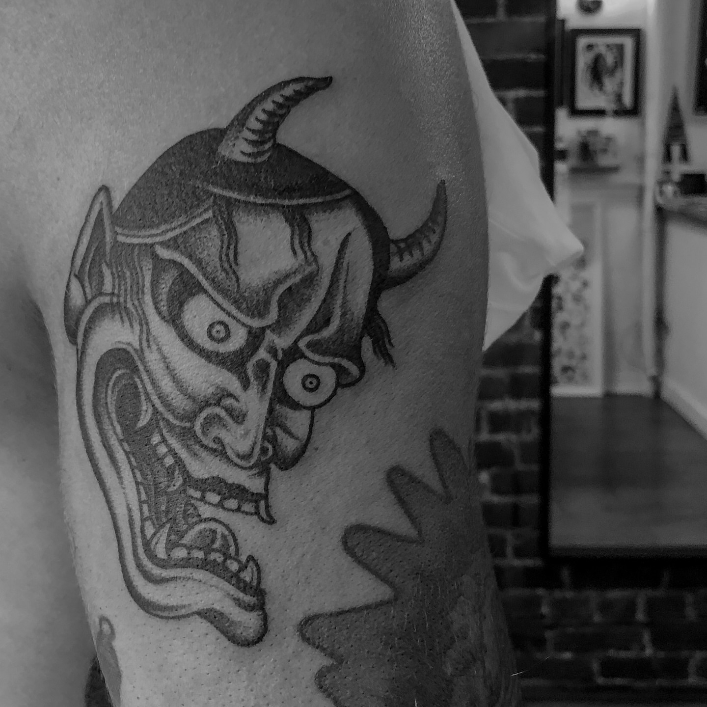 Tattoo by @emile_erikoff — black_and_grey