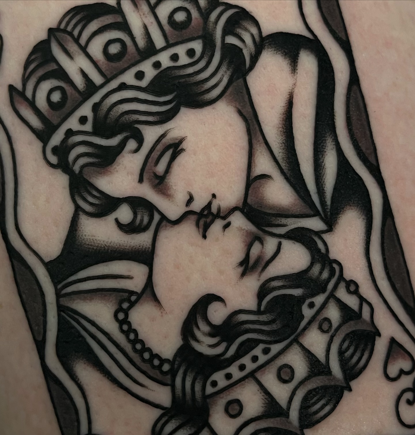Tattoo by @katierosetattoos — american_traditional, black_and_grey