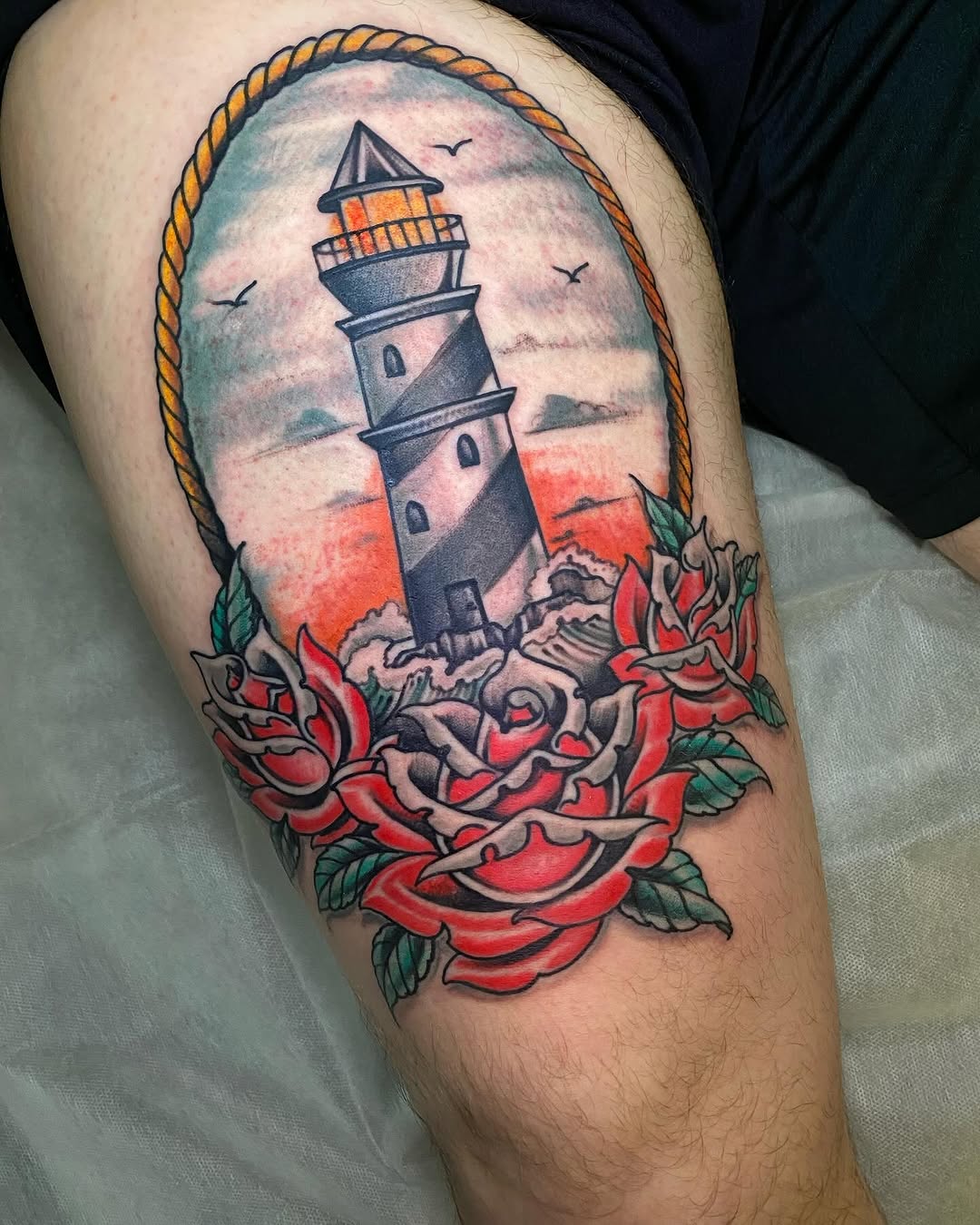 Tattoo by @chaseogletattooer — american_traditional