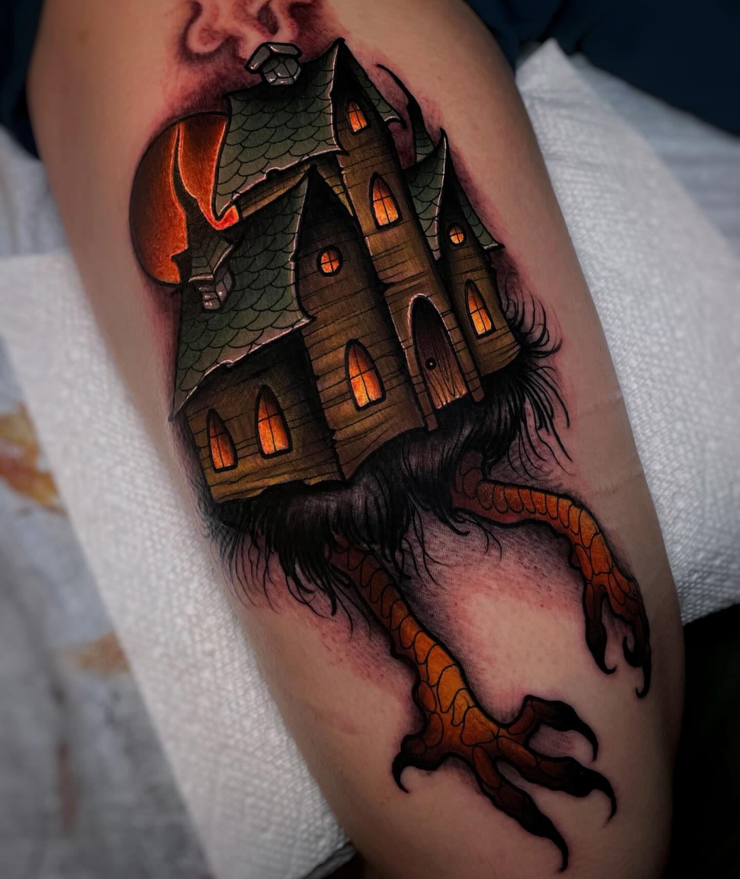 Tattoo by @ickabrams — dark_realism, realism