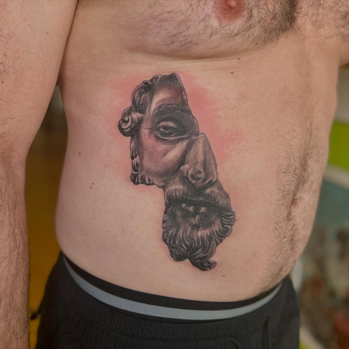 Tattoo by @jrtatt00 — black_and_grey