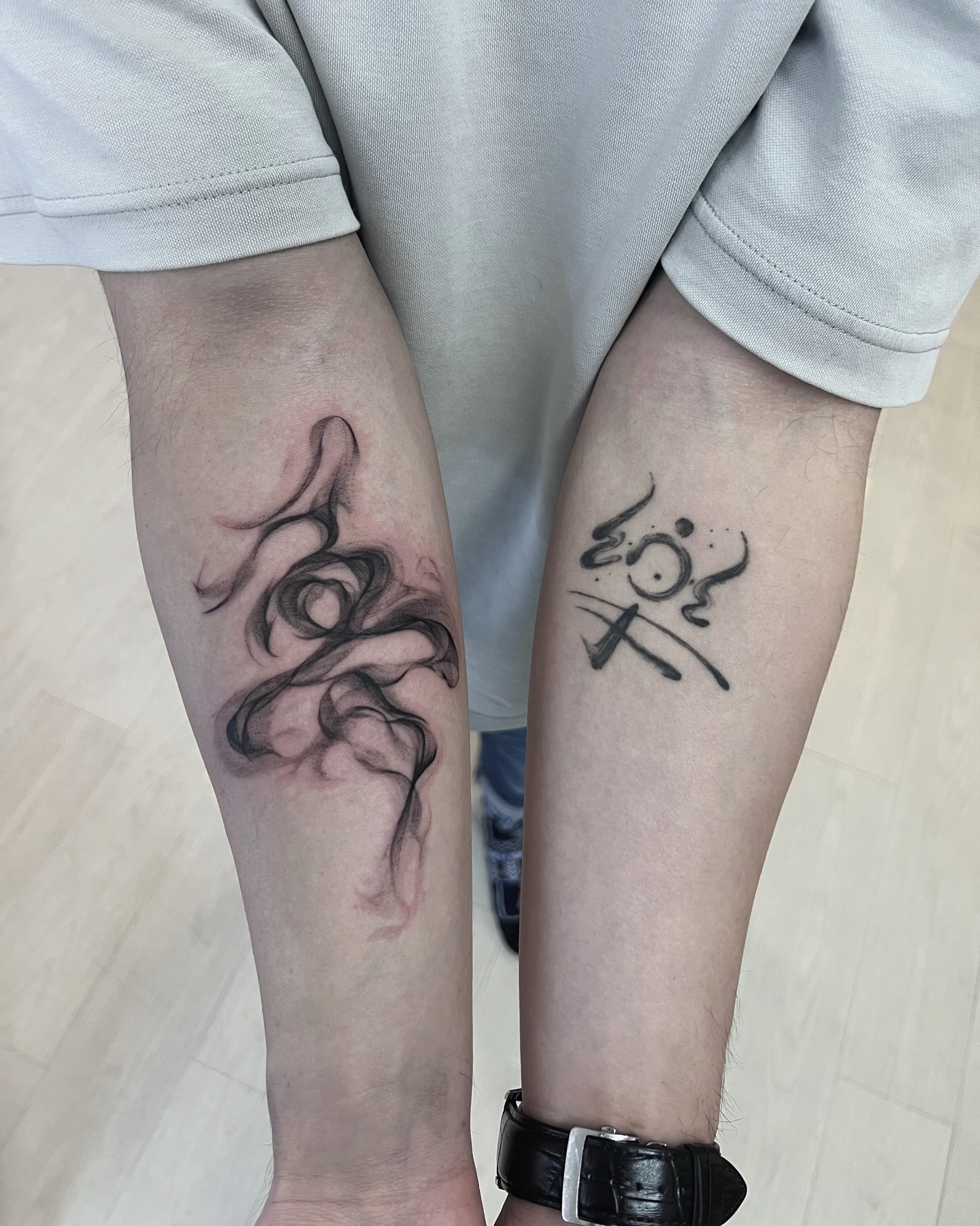Tattoo by @laukayan_ — black_and_grey, realism