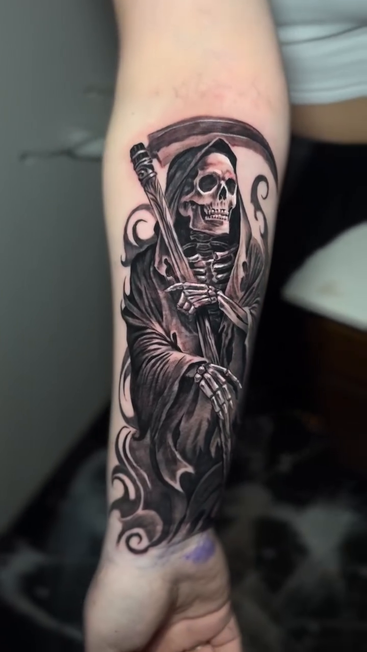 Tattoo by @inklayr β realism, dark_realism