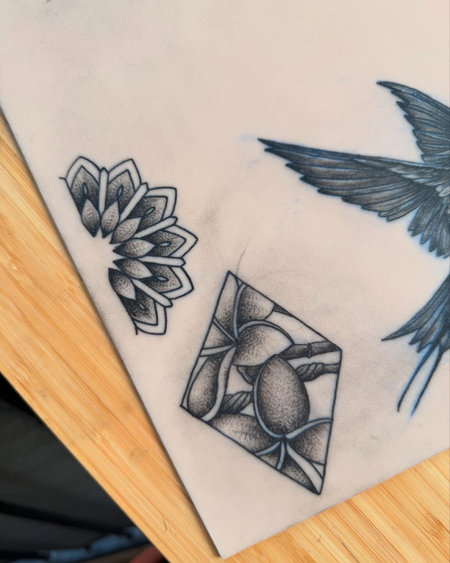 Tattoo by @aliceholdcrofttattoo — black_and_grey