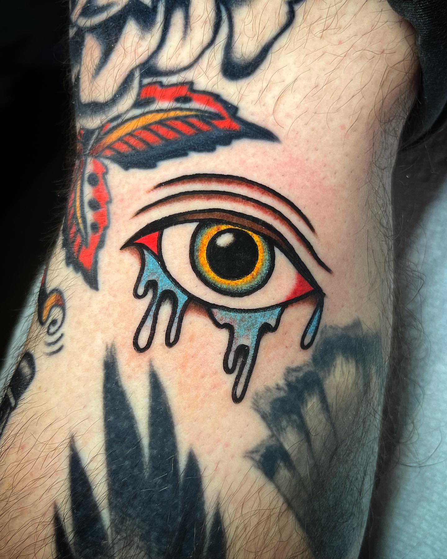 Tattoo by @snakelicausi — american_traditional