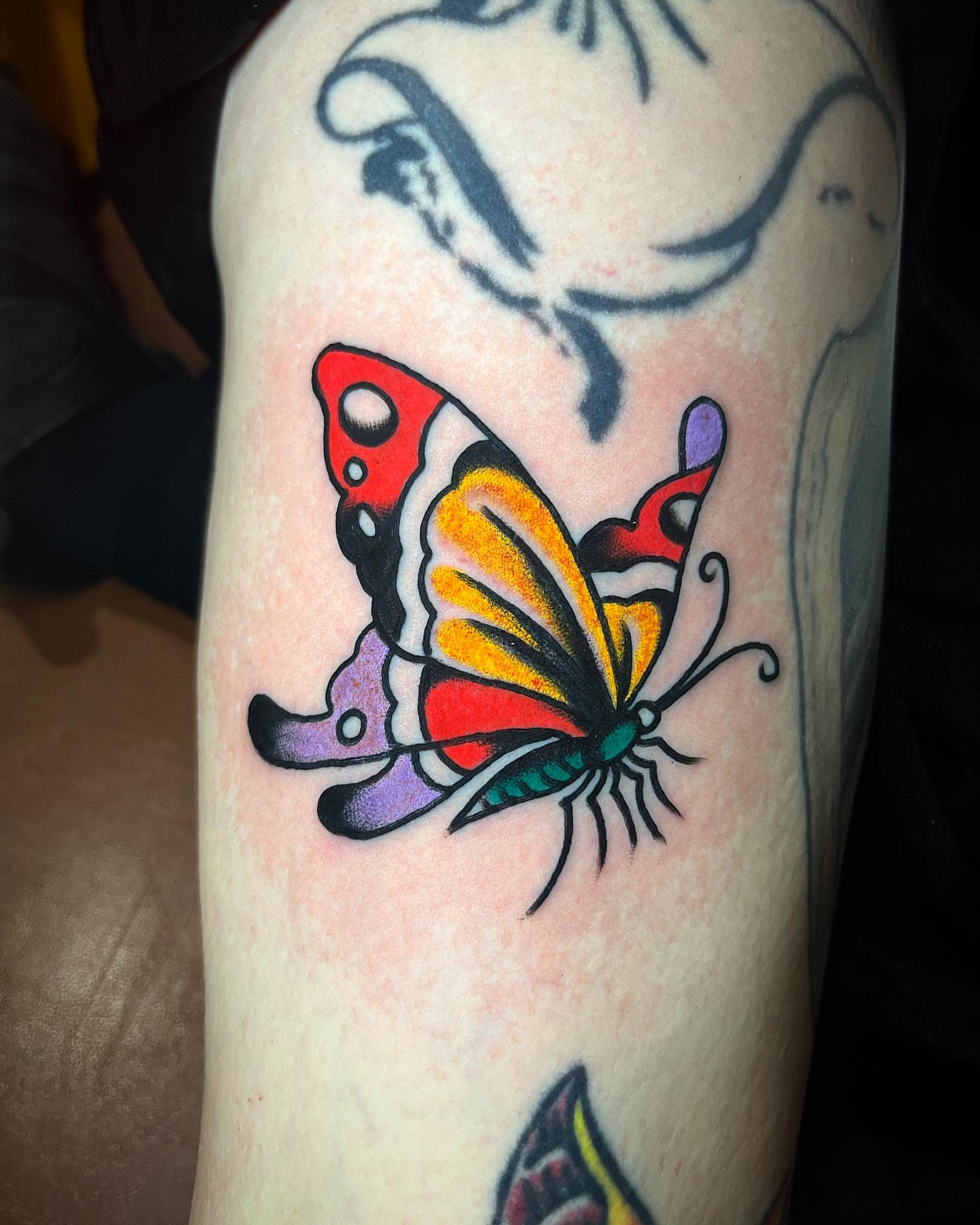 Tattoo by @snakelicausi — american_traditional