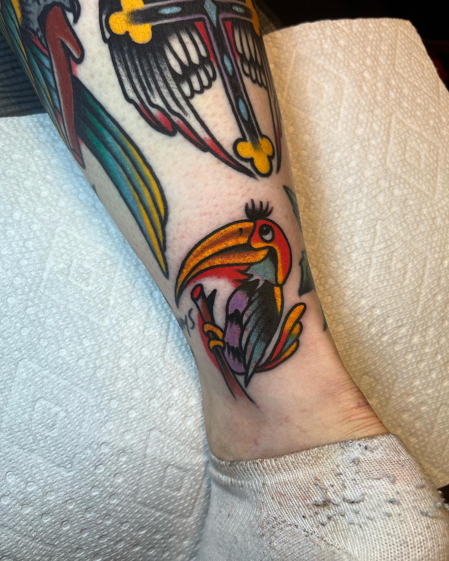 Tattoo by @snakelicausi — american_traditional