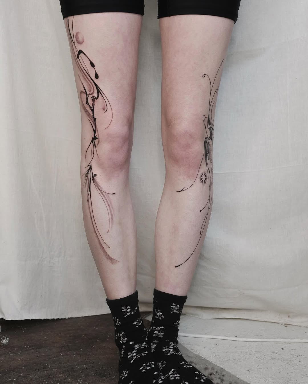 Tattoo by @maimaitatt — fine_line, black_and_grey