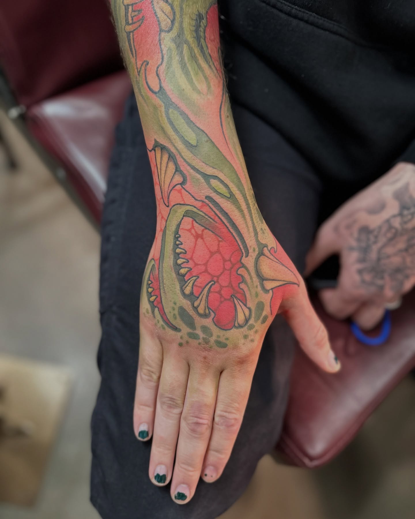 Tattoo by @chrisdobransky — dotwork, dark_realism