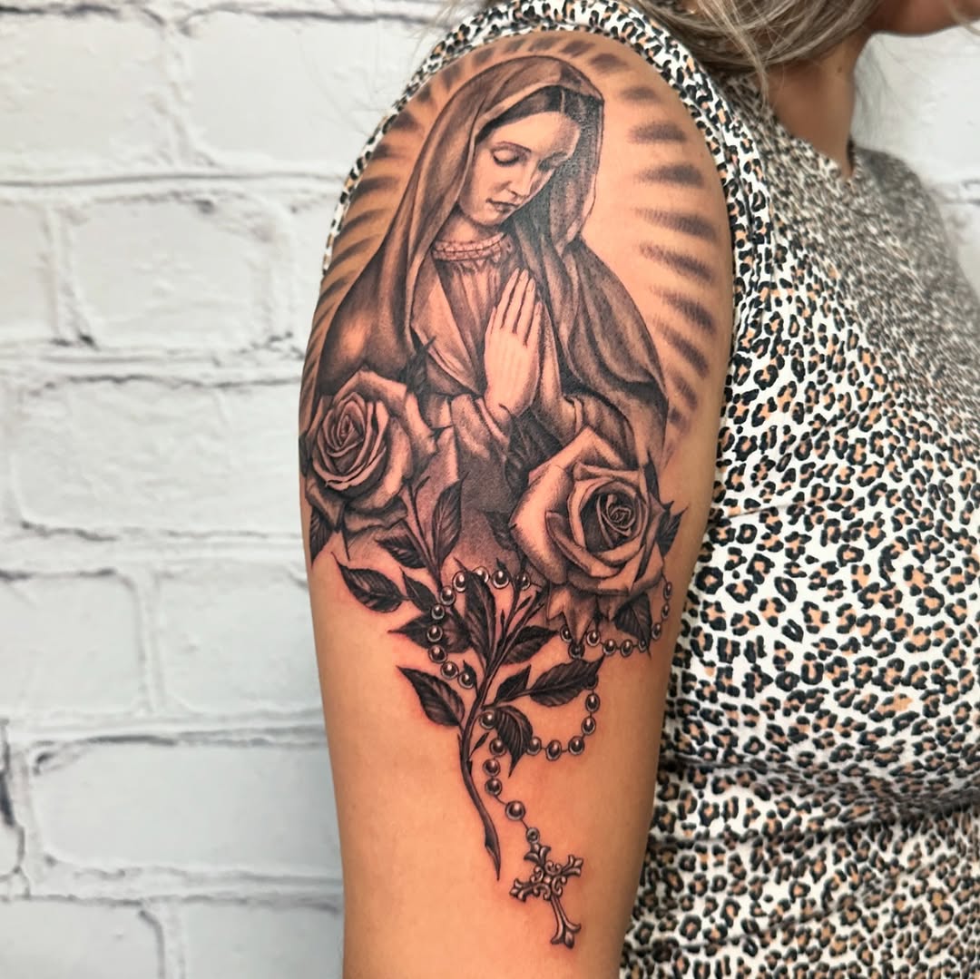Tattoo by @stephenhansen_tattoos — realism, black_and_grey