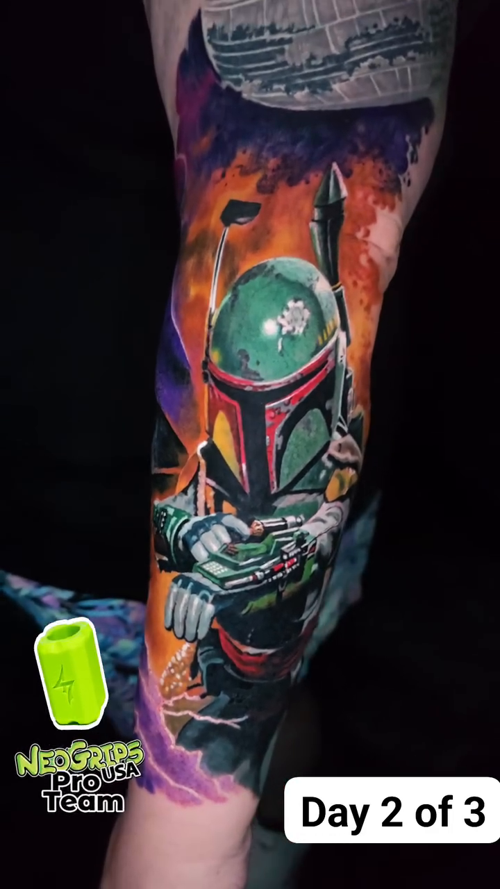 Tattoo by @47inked — realism, trash_polka