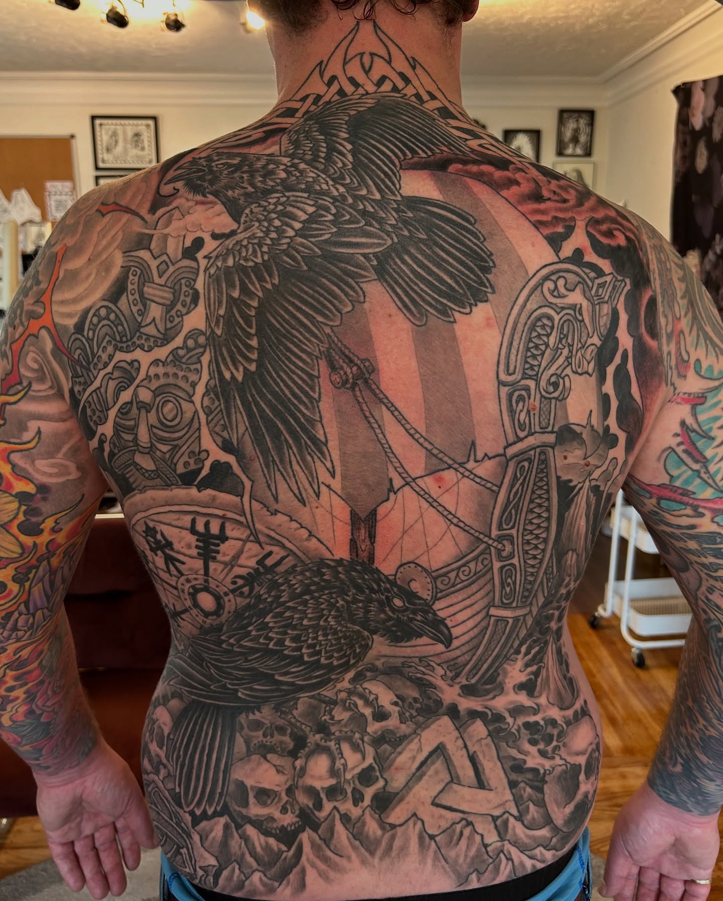 Tattoo by @j_bradbury3 — american_traditional, black_and_grey