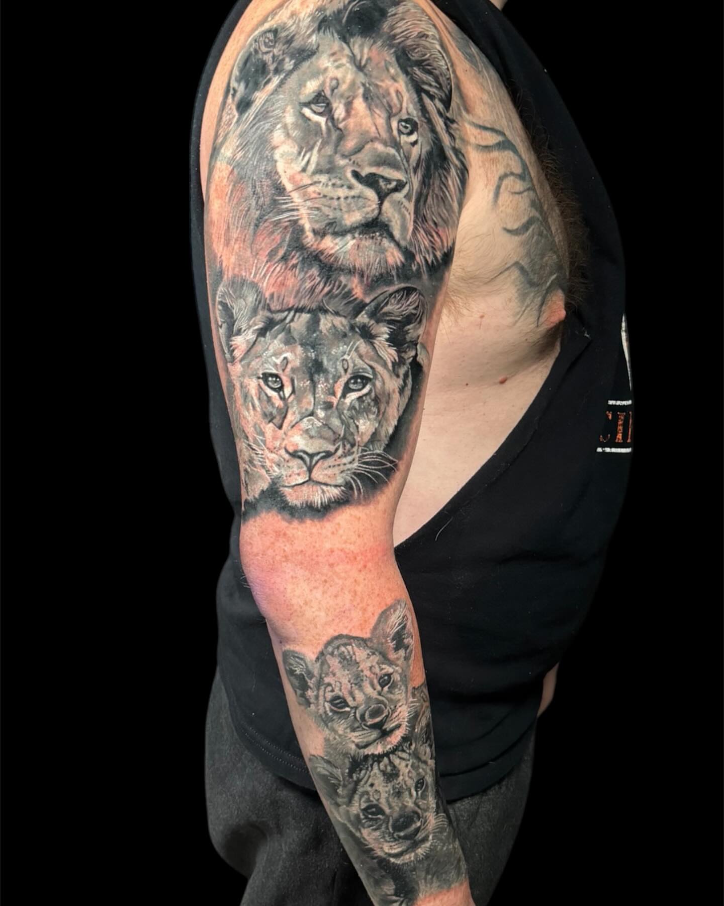 Tattoo by @calebwhitetattoos — realism, black_and_grey