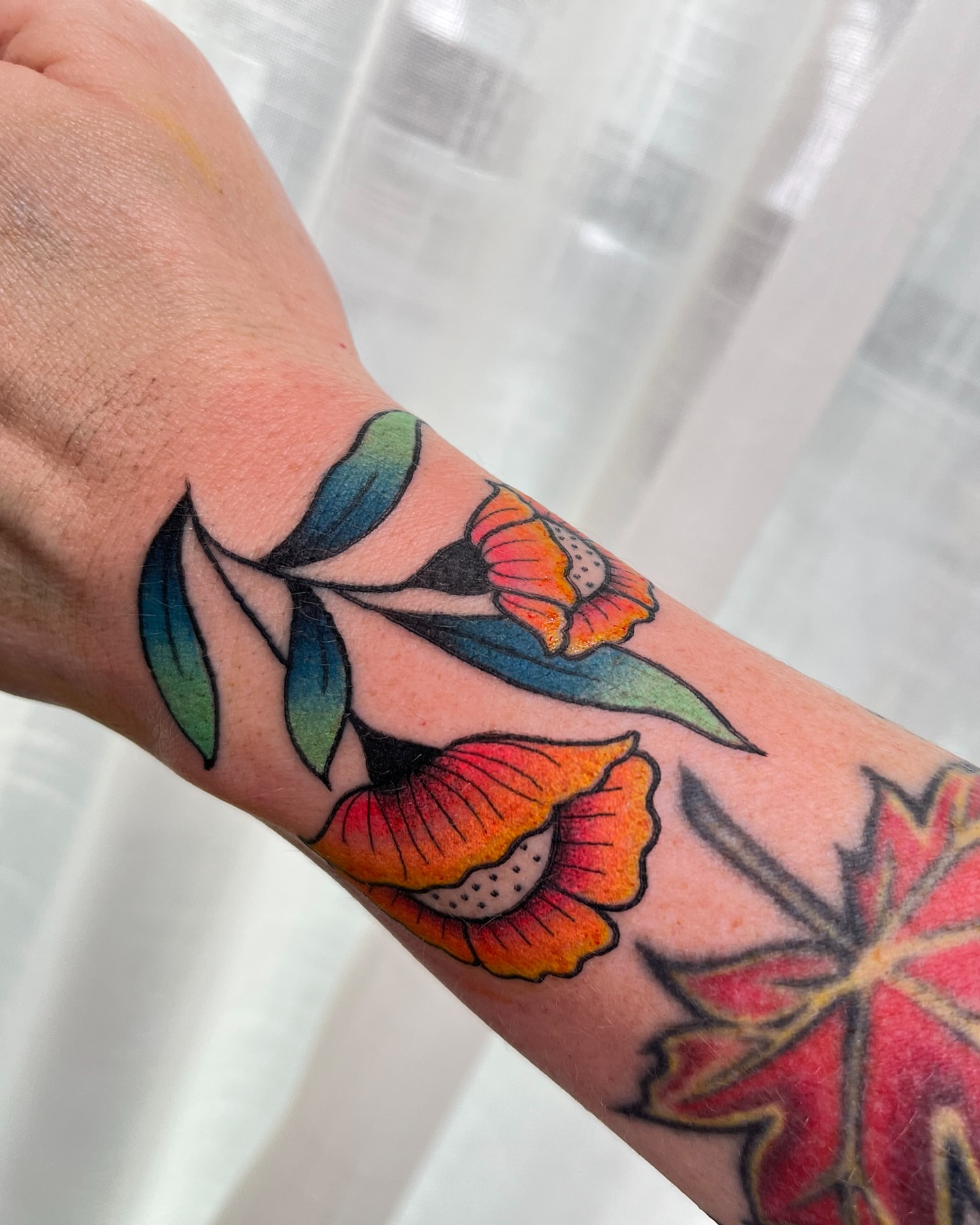 Tattoo by @kylajaetattoos β american_traditional, dotwork