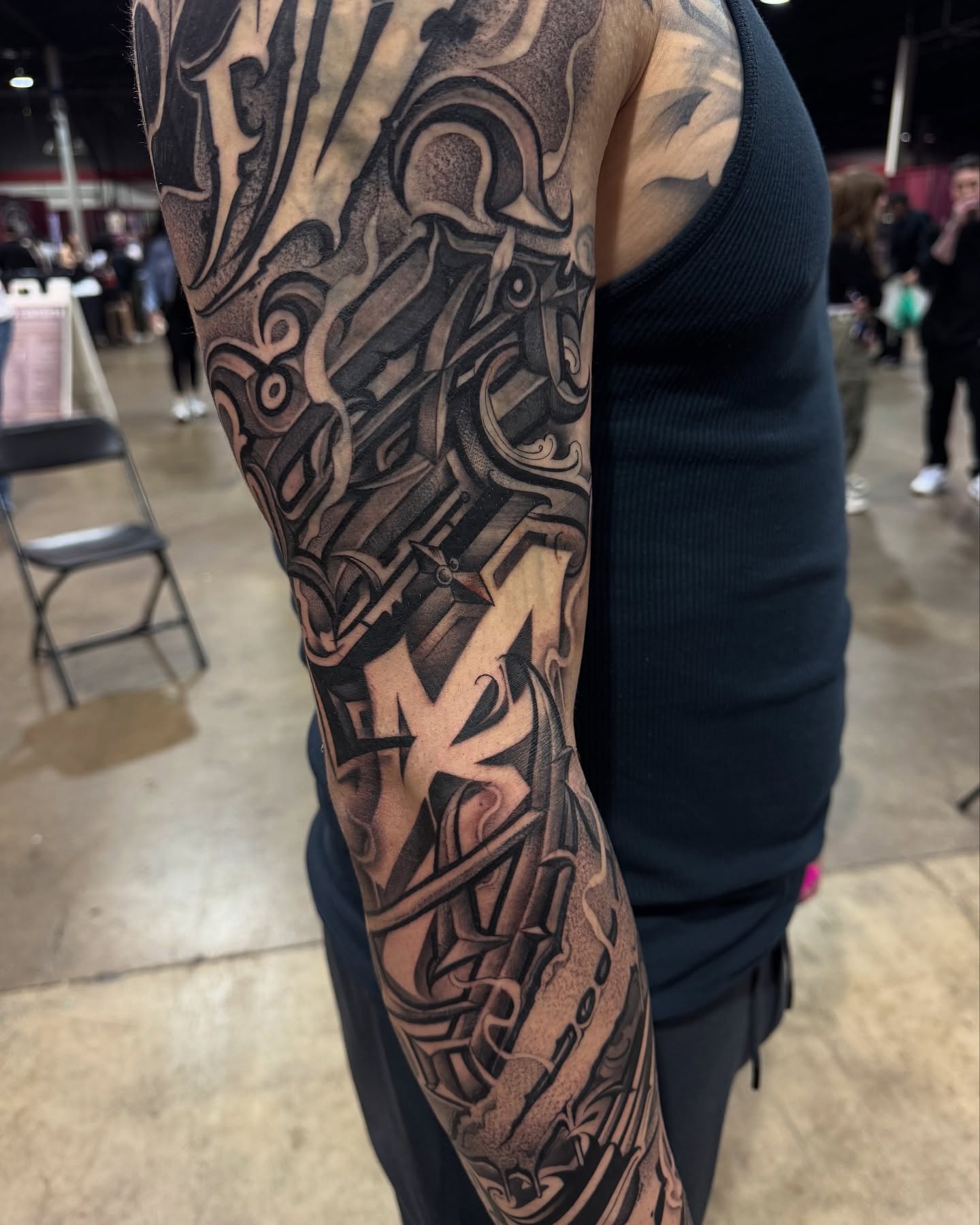 Tattoo by @aleckzi_ramos — geometric, black_and_grey