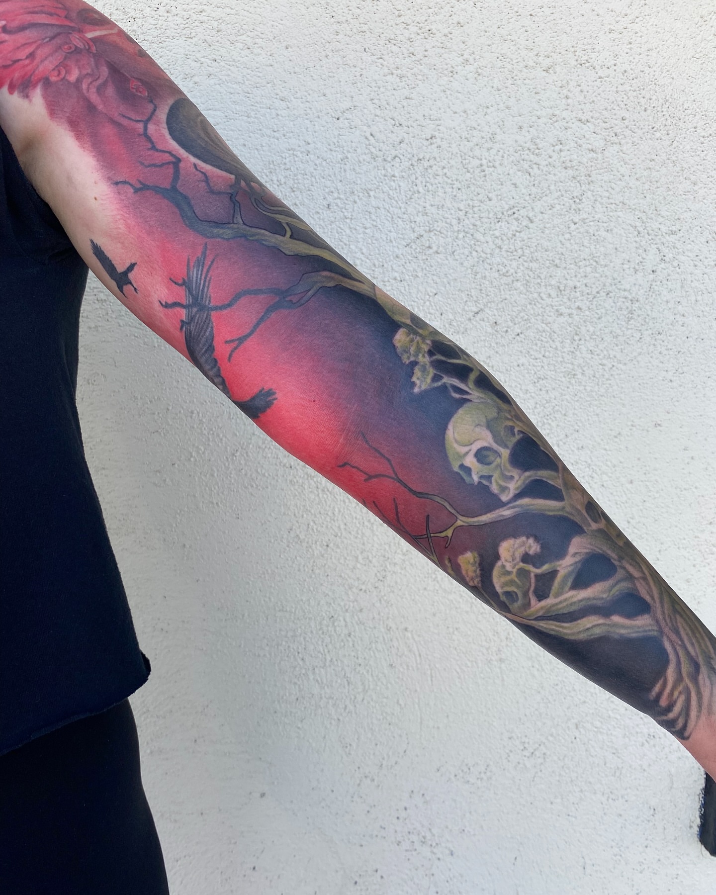 Tattoo by @fortune_glory — dark_realism