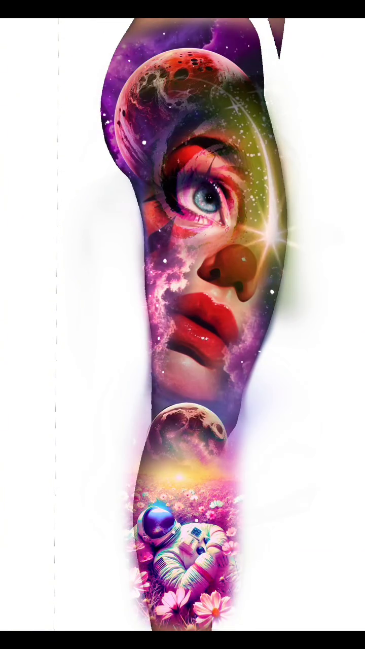 Tattoo by @kreativejuices13 — realism, trash_polka